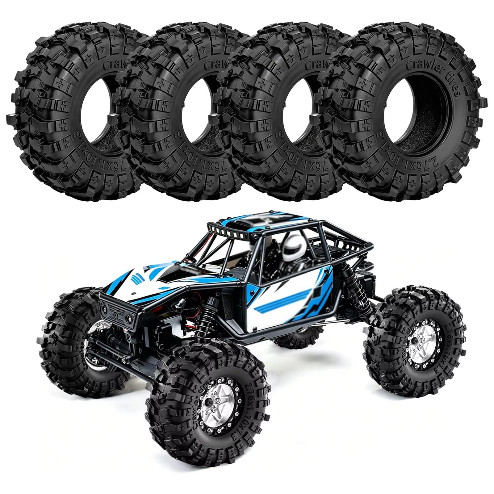 Pneumatici Da Per Traxxas Per TRX4M Per Redcat Per Ascent-18 1/18