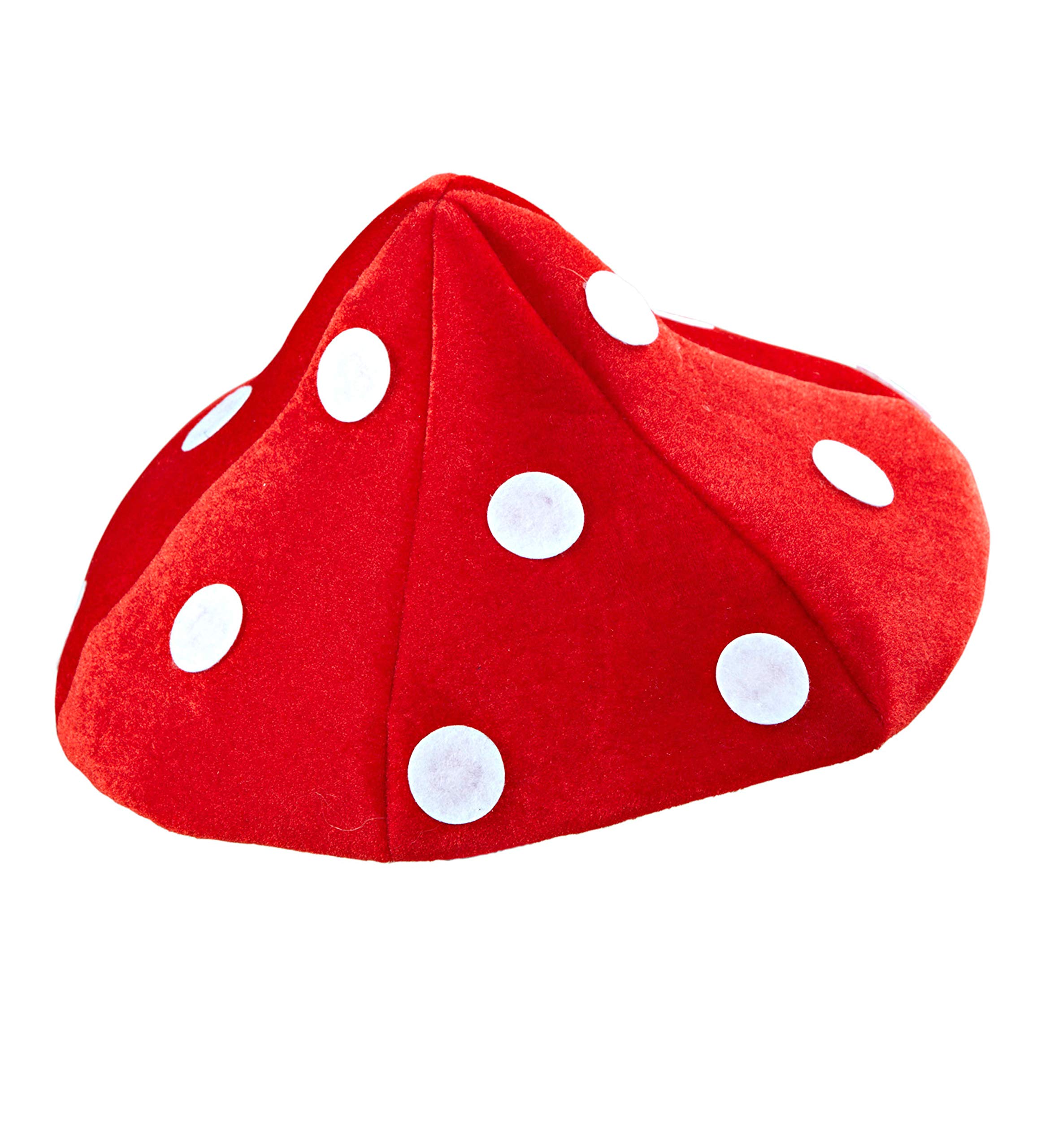 Widmann wdm0211l ? Costume For Adults Mushroom Hat, Red, One Size