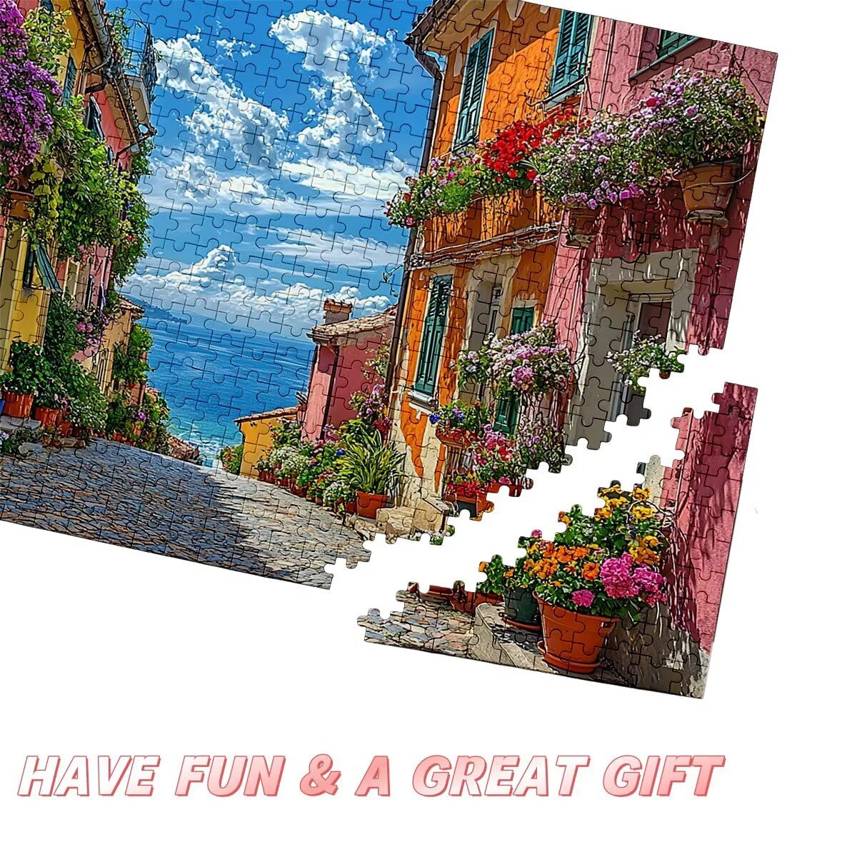 Puzzle 4000 Pezzi Italia, Puzzle Pianta per Adulti, Puzzles in Legno Intrattenimento Creativo, Divertimento, Puzzles Educativi Classici con Confezione di Alta Qualità Idea Regalo Donna Decor -2898