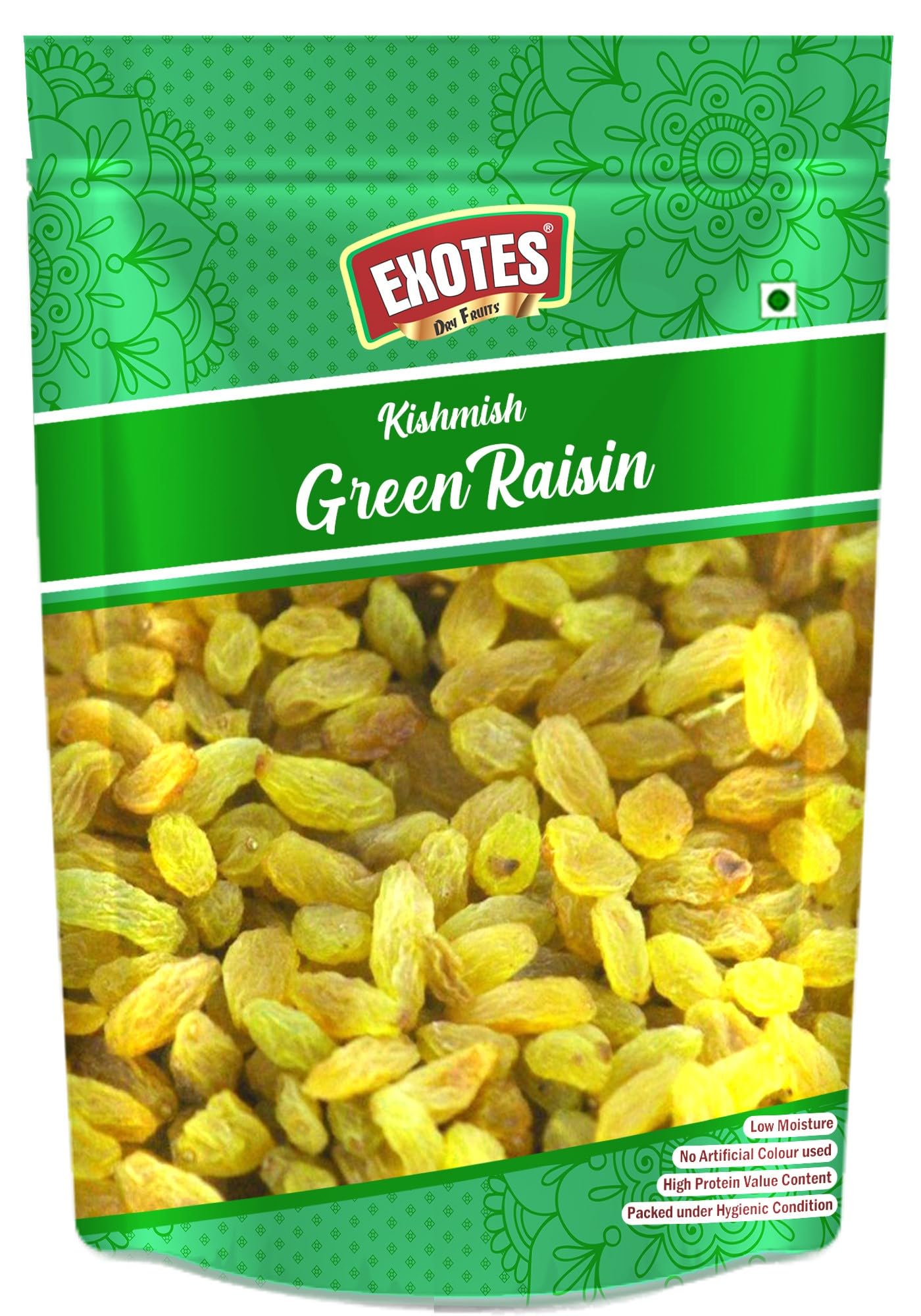 Exotes Premium Dry Fruits (Green Raisins/Kishmish),250 Gram,Fresh (B08SLYTR1G) Amazon Price History, Amazon Price Tracker