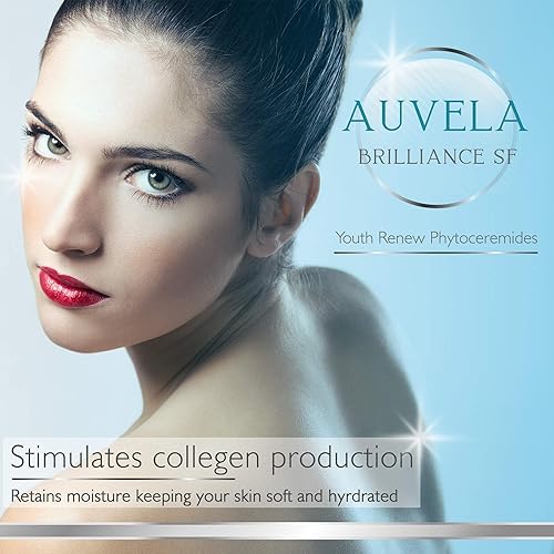 Miniatura 6 de Auvela Brilliance SF - Youth Renew Phytoceramides - Hidrata tu piel - Promueve una apariencia más juvenil y suavidad - Ayuda a prevenir la aparición