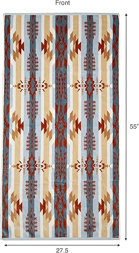 Miniatura 2 de Carstens, Inc. Pecos Southwestern Decor - Toalla de baño, tamaño grande