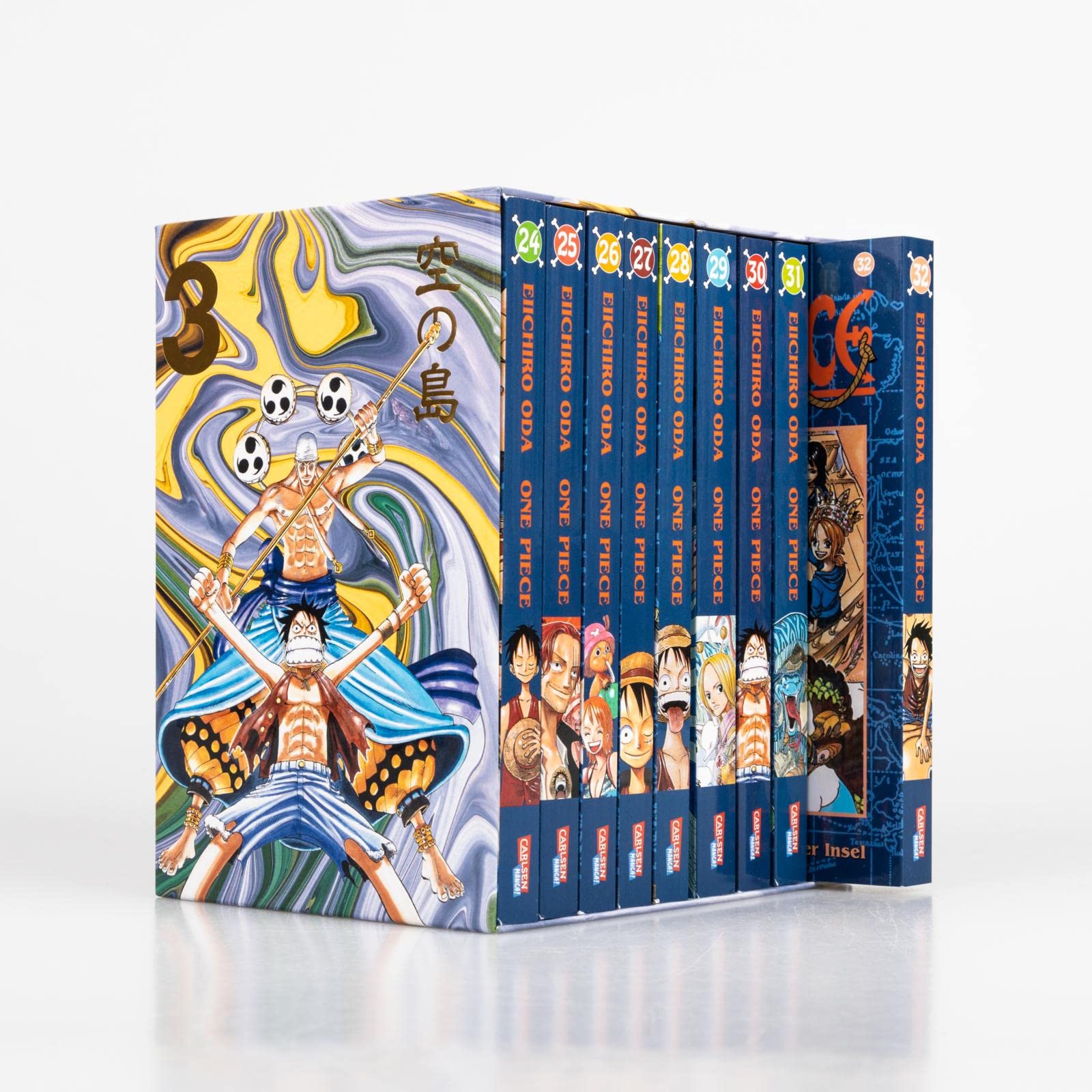 One Piece Sammelschuber 3: Skypia (Band 24–32) Piraten Abenteuer Schatz