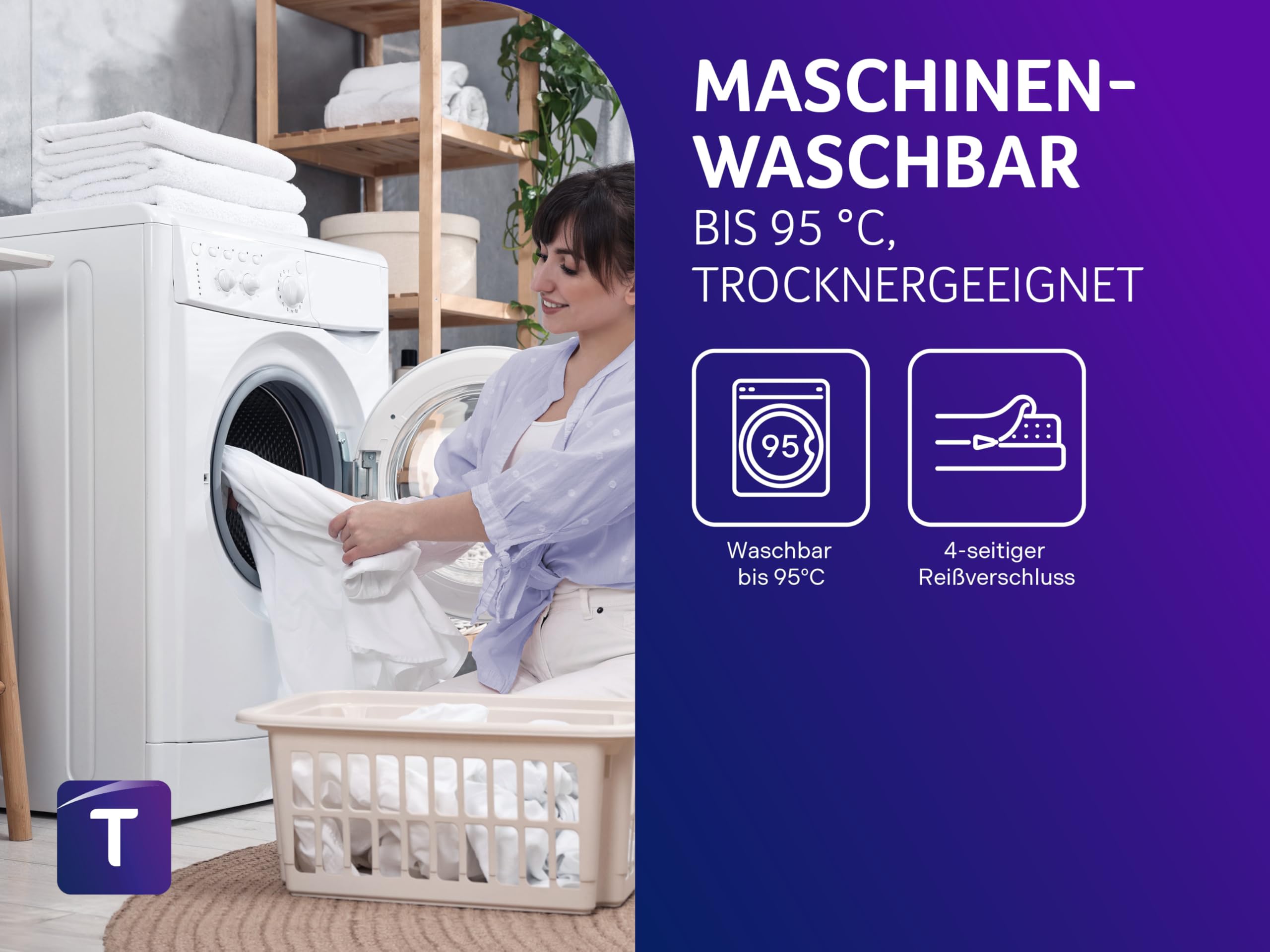Traumnacht Baby-/Junior Duo Premium Kindermatratze Air Active, mit hautfreundlichem und saugstarkem Frotteebezug, 60 x 120 cm, Öko-Tex zertifiziert, produziert nach deutschem Qualitätsstandard