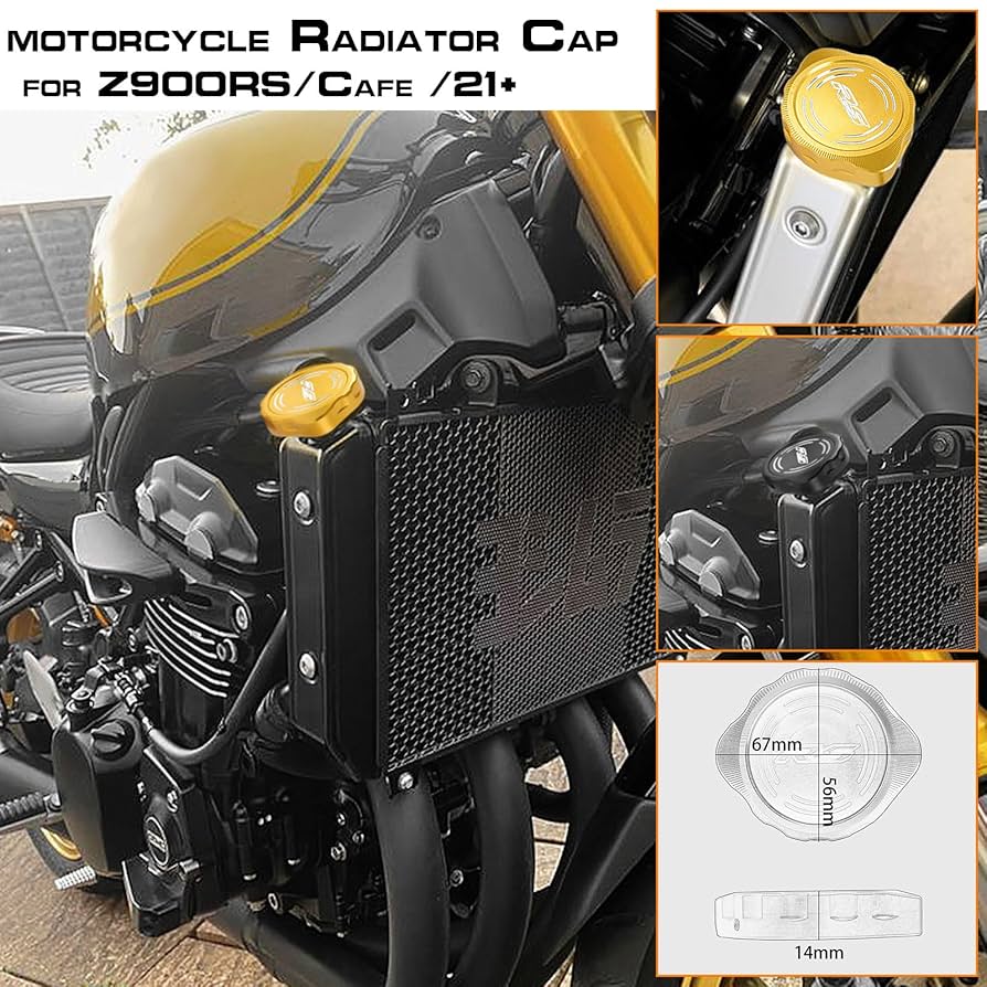 カワサキ Z900RS ウィリー ラジエターコアガード 21〜 ウイリー（Wheelie Co.,ltd）『Z900RS ラジエター・コアガード