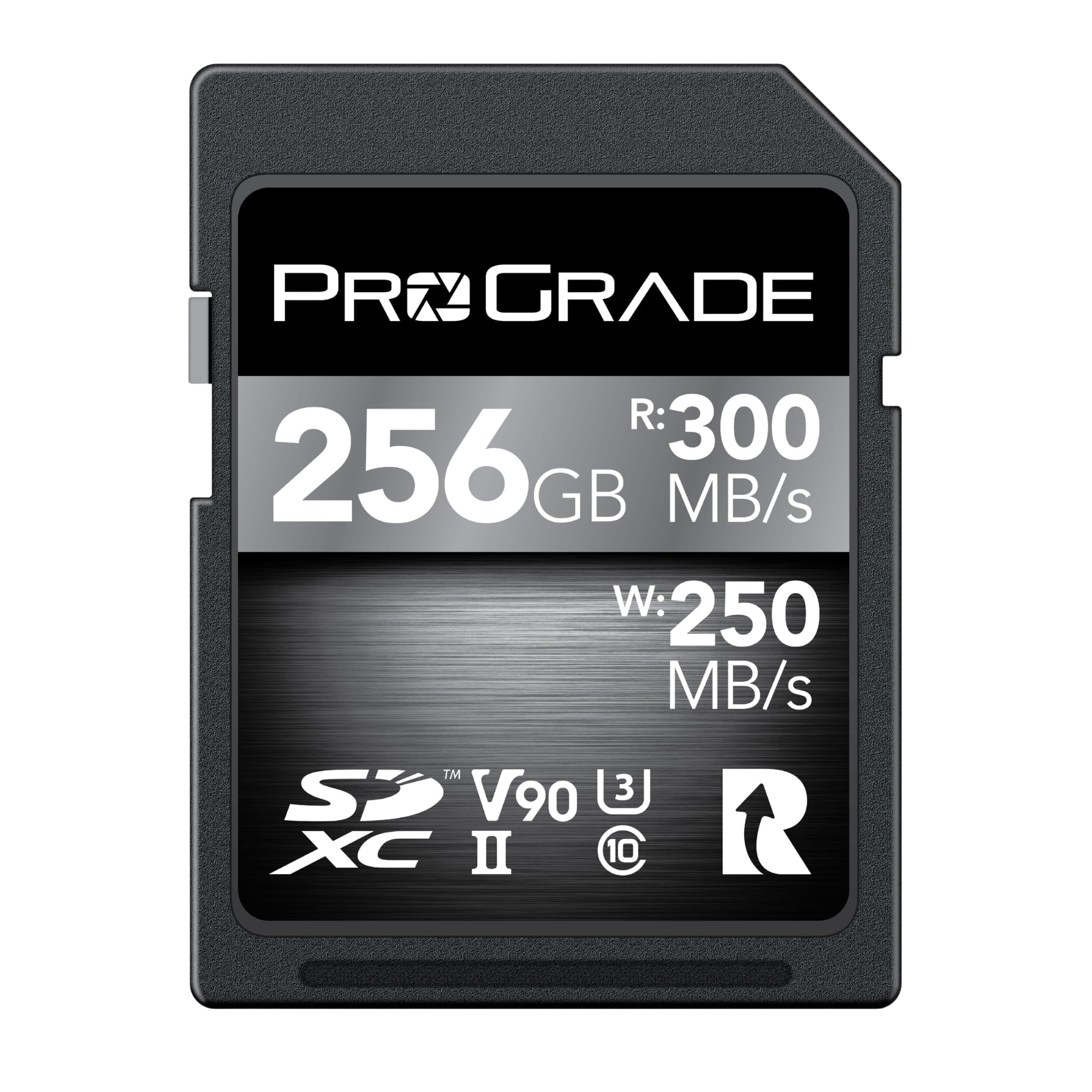 ProGrade Digital SDXC UHS-II V90 Memory Card (256GB), Silver