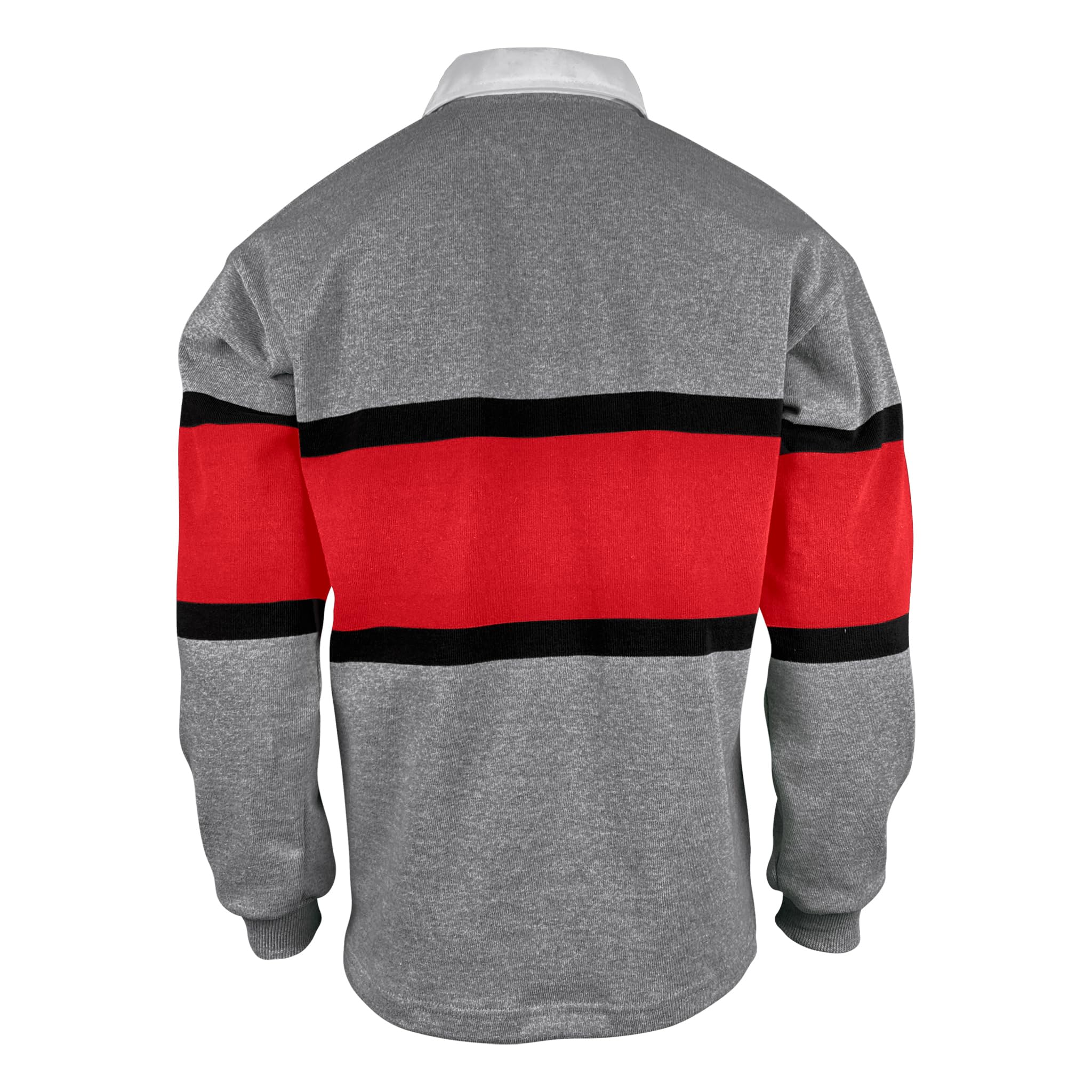 Canada Oxford Stripe Rugby Jersey (US, Alpha, 3X-Large, Regular, Regular)