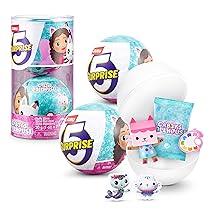 5 Surprise Gabby’s Dollhouse di ZURU, personaggi giocattolo, oggetto da collezione, capsula misteriosa, giocattolo per bambine dai 3 anni in su, personaggi giocattolo di Gabby Girl (2 capsula)