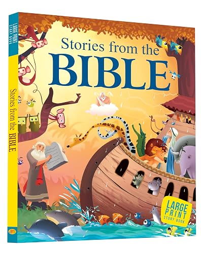Story Book: Stories from the Bible - Jesus Story books for Children - Bible stories for kids - Large Print Story books