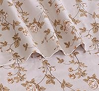 Vista 23 de RUVANTI Flannel Sheets Twin Size - 100% Cotton Double Brushed Twin Sheets Set, Deep Pockets 16 Inches, All Seasons Breathable & Extra Soft Bed Bali