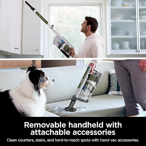 Miniatura 8 de Shark PowerPro Flex Pet Plus - Aspiradora inalámbrica, tecnología FloorDetect, varita MultiFLEX, filtro HEPA, para alfombras y suelos duros, hasta