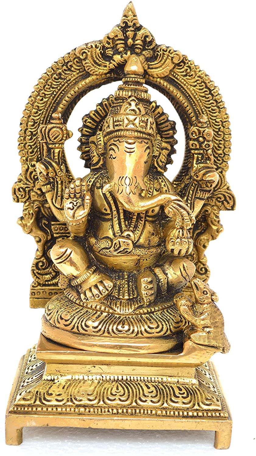 ガネーシャ座∴象 Amazon.co.jp: ガネーシャ 座っている像 王座 – 最高の宗教