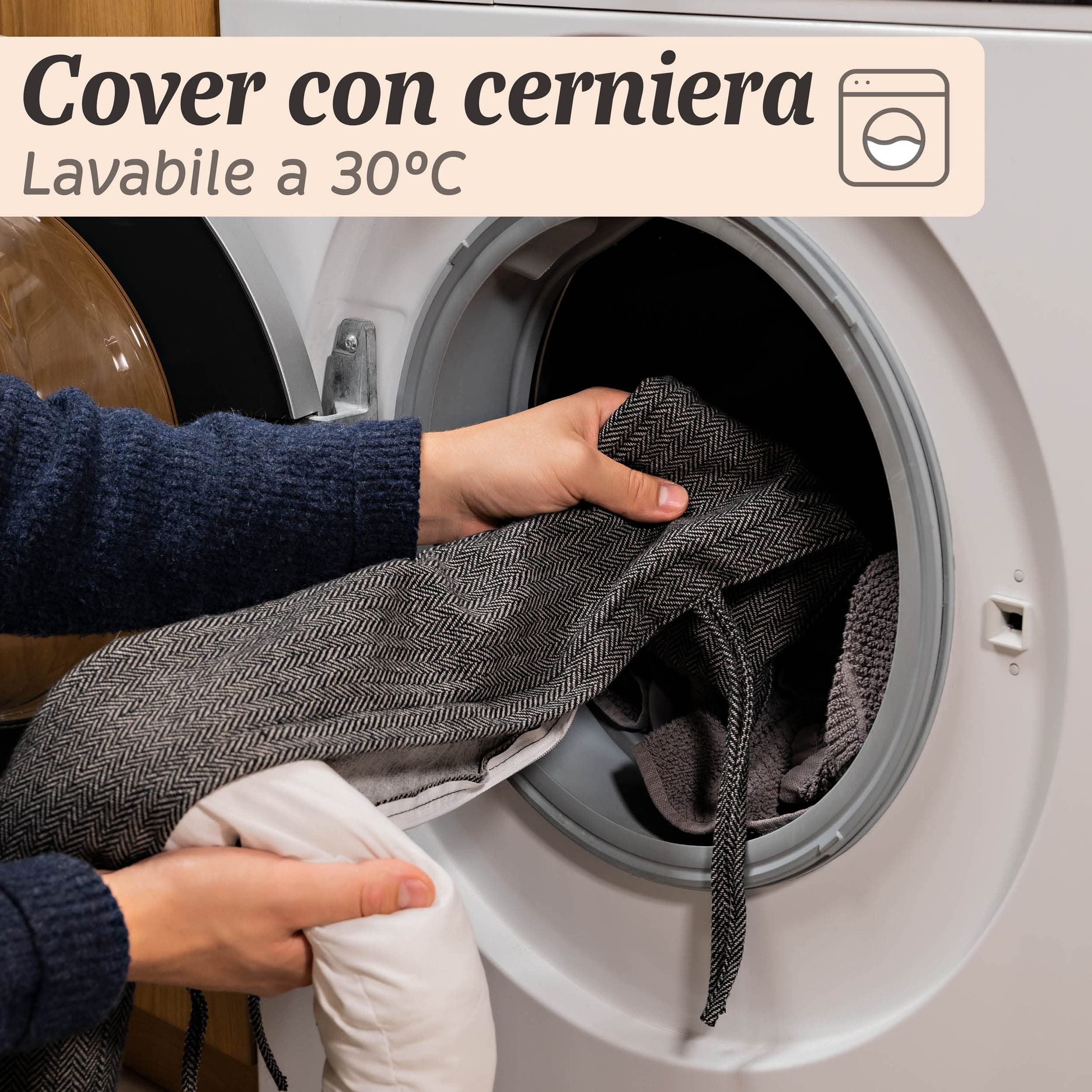 Praknu Paraspifferi Isolante per Porte e Finestre fino a 120 cm - Lavabile - Risparmio Energetico - Extra Lungo e Pesante - Grigio