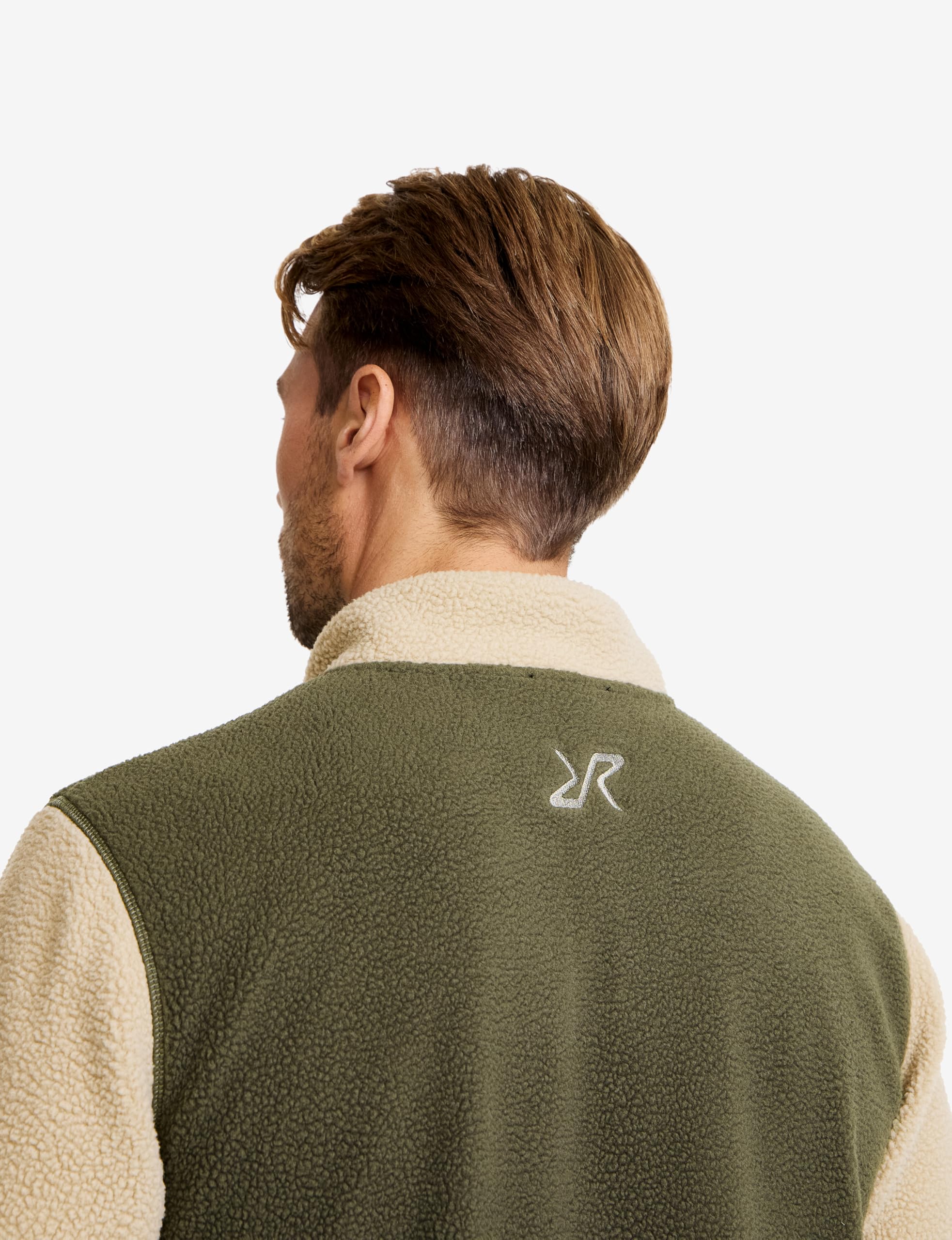 RevolutionRace Canyon Half-Zip Pile Fleece für Herren, Outdoor Teddy Fleecejacken perfekt für Wanderungen und Outdoor-Abenteuer
