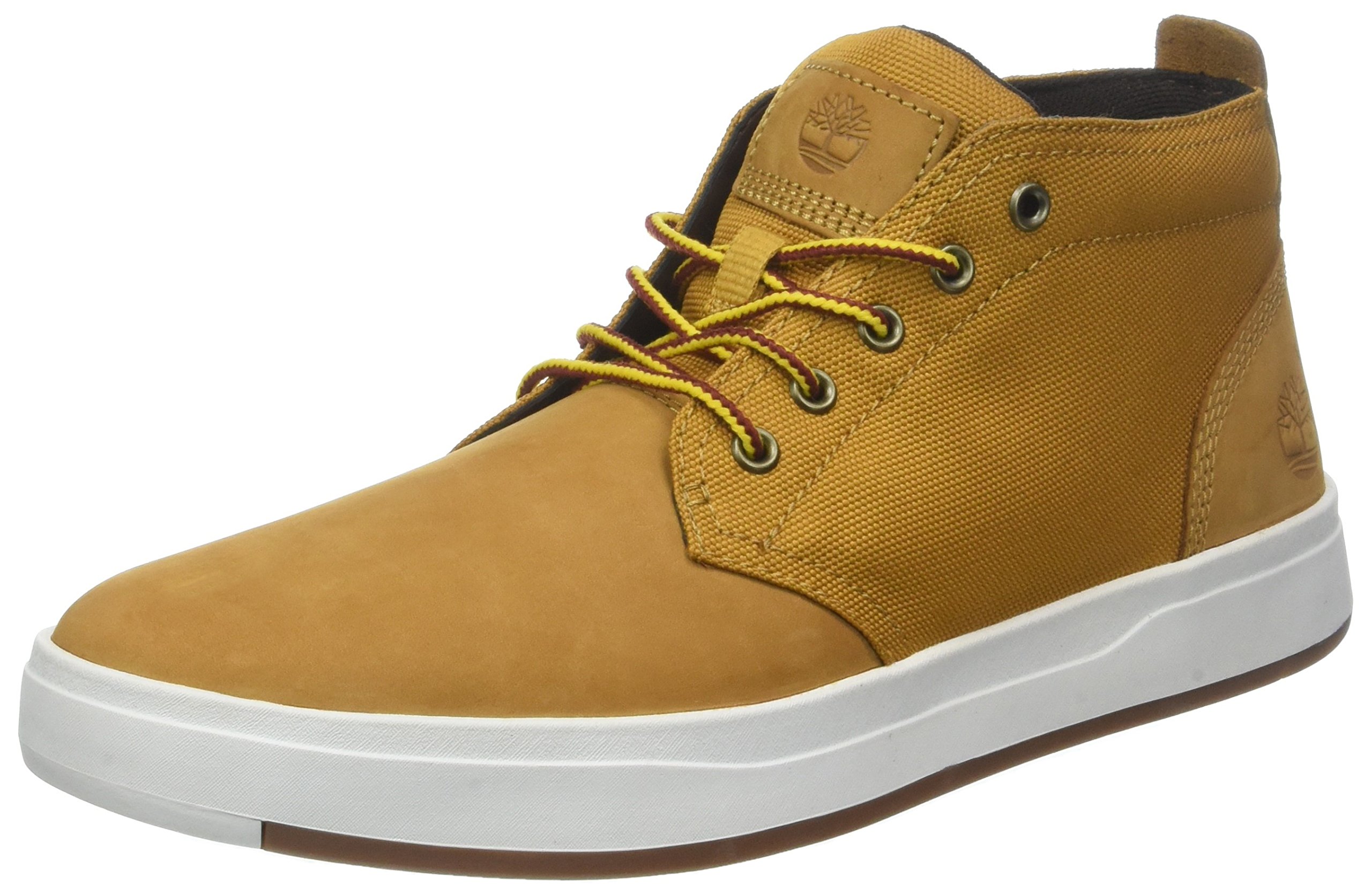Timberland Mens Davis Square Mixed-Media Chukka Sneaker