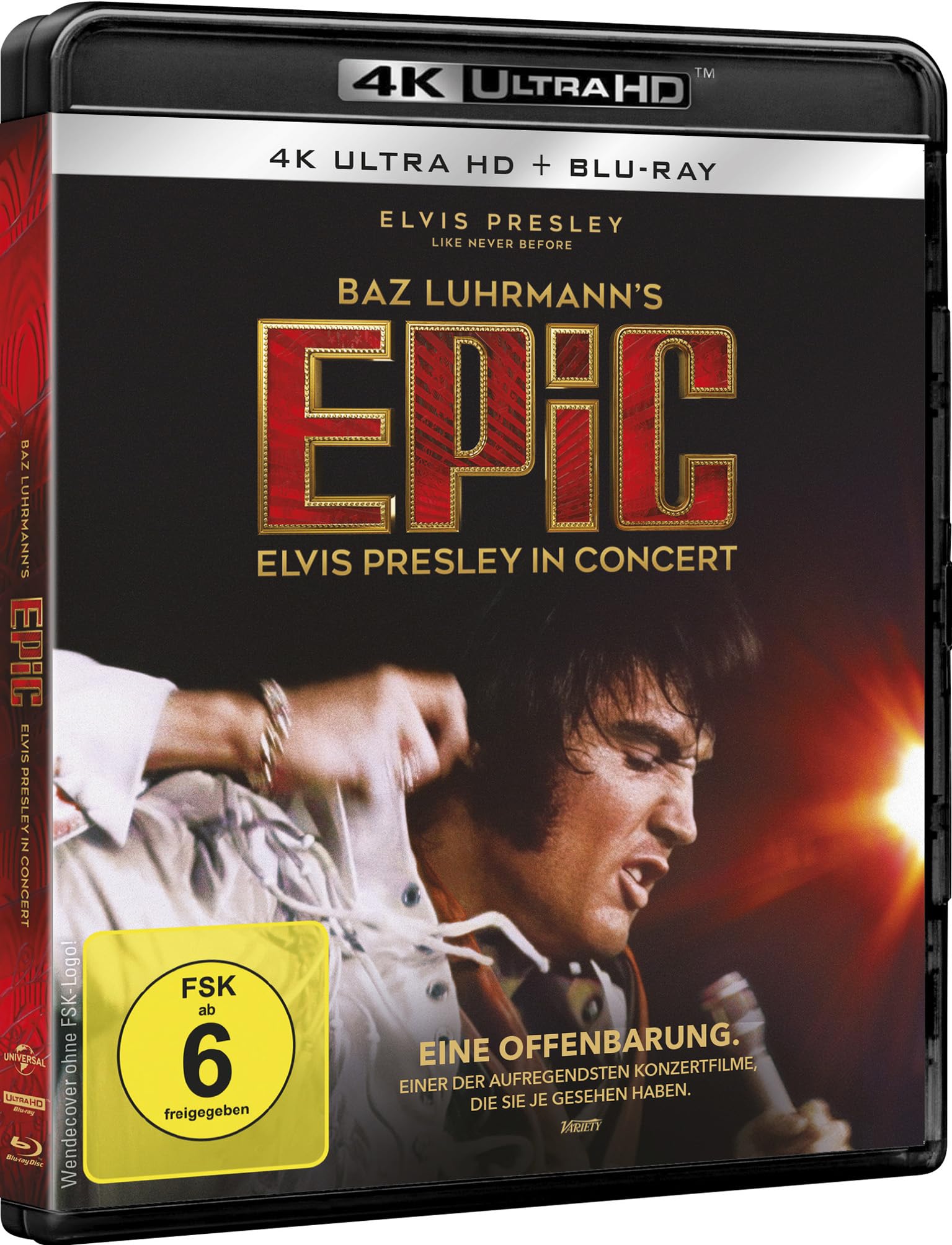 EPiC: Elvis Presley in Concert (4K Ultra HD+Blu-ray)