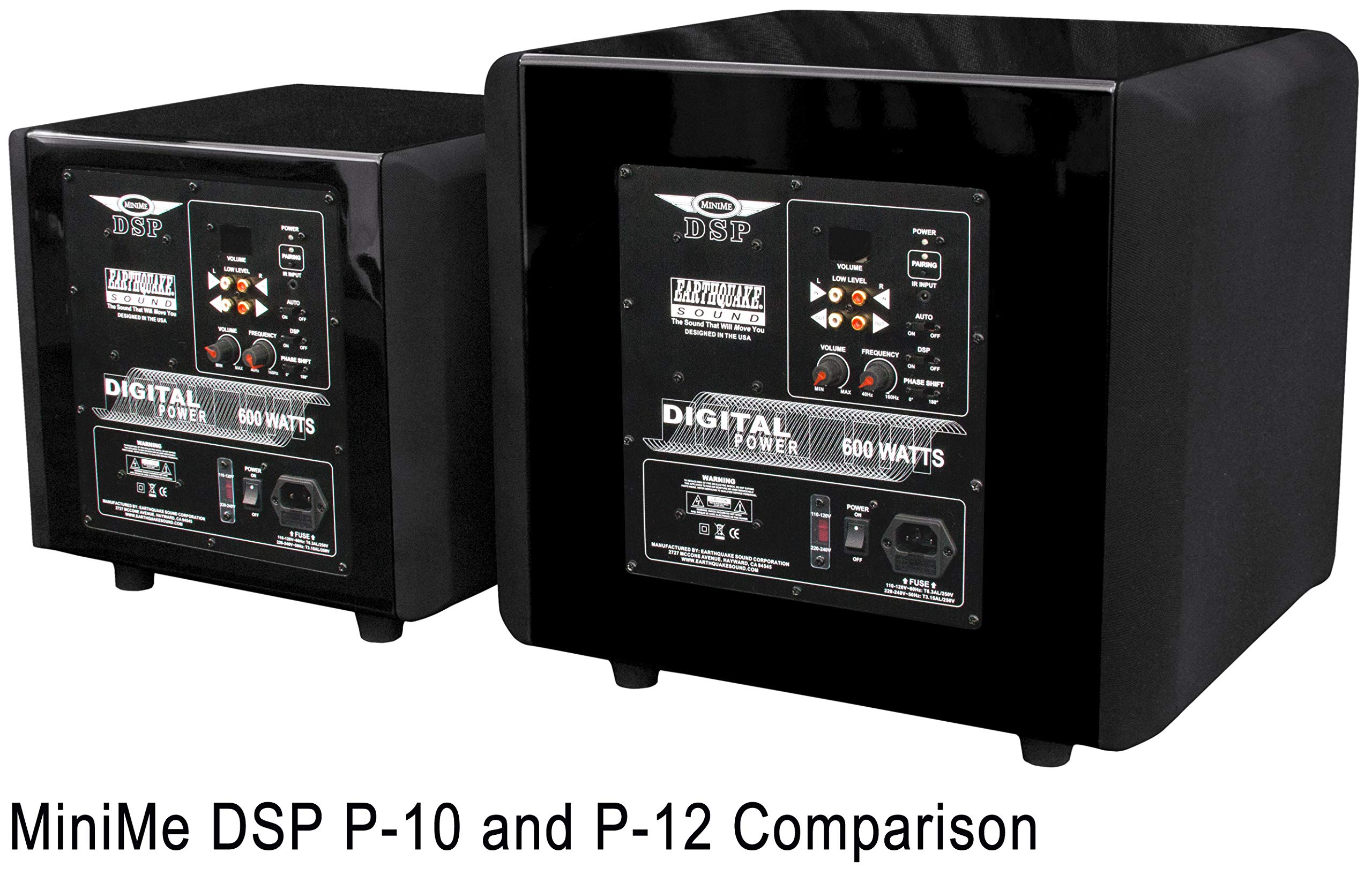 Earthquake Sound MiniMe DSP P10 10inch Powered Subwoofer with DSP