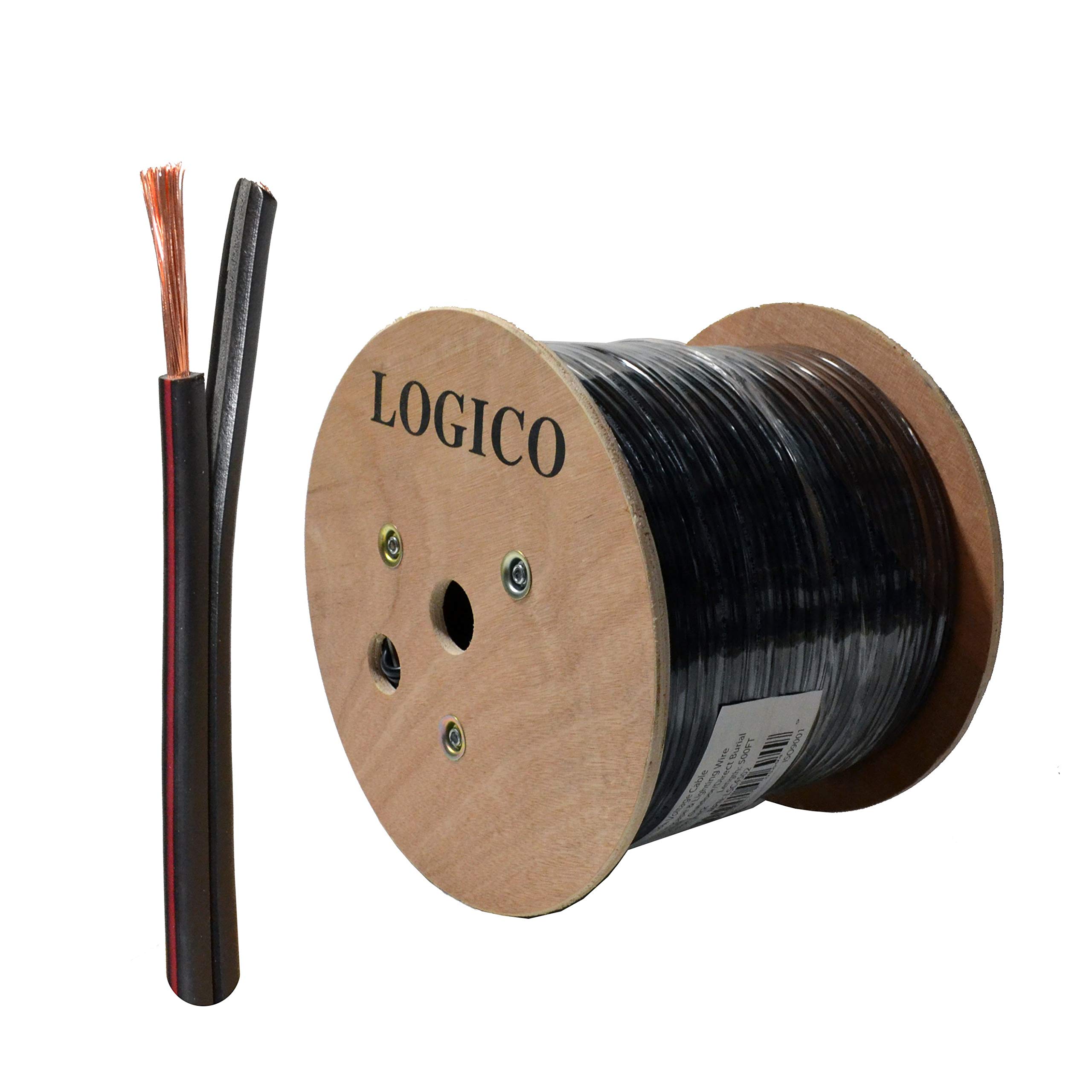 Best 10/2 Low Voltage Landscape Wire Outdoor Light Direct Burial Copper Cable 10AWG 500ft