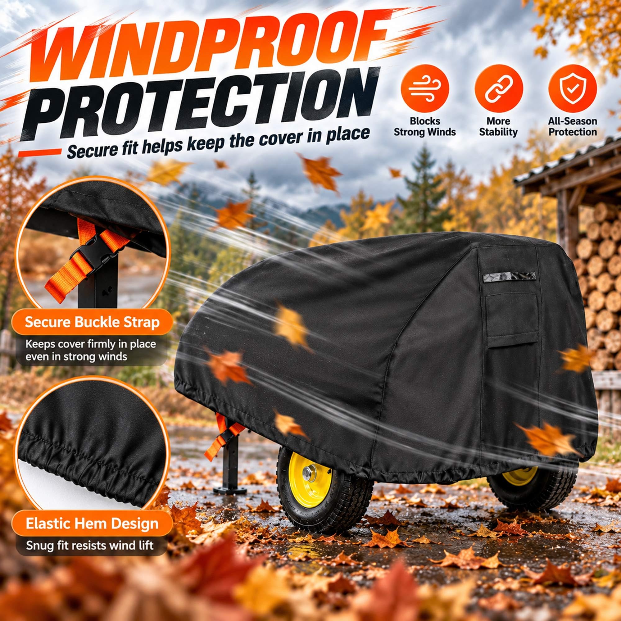 Funda de Partidor de Leña para Boss Industrial GD13T21 13-Ton