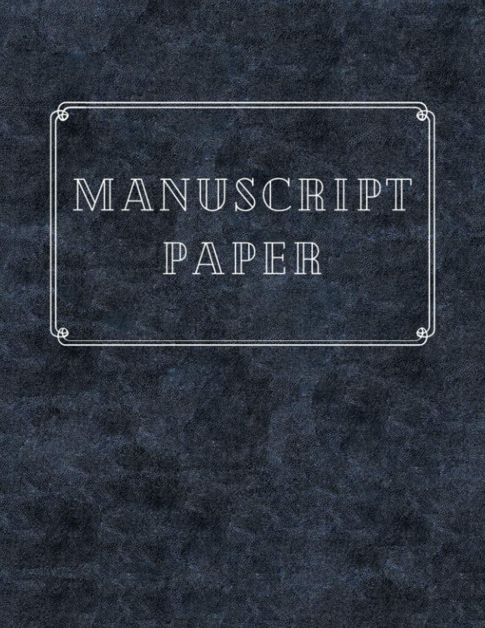 Manuscript paper: Sheet music blank, 13 Staves per page, (8.5"x11" - 100 Pages)