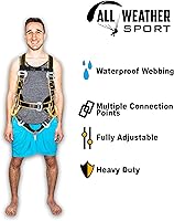 Vista 3 de Arnés de kitesurf - Arnés de entrenamiento de kite surf para manejo en tierra