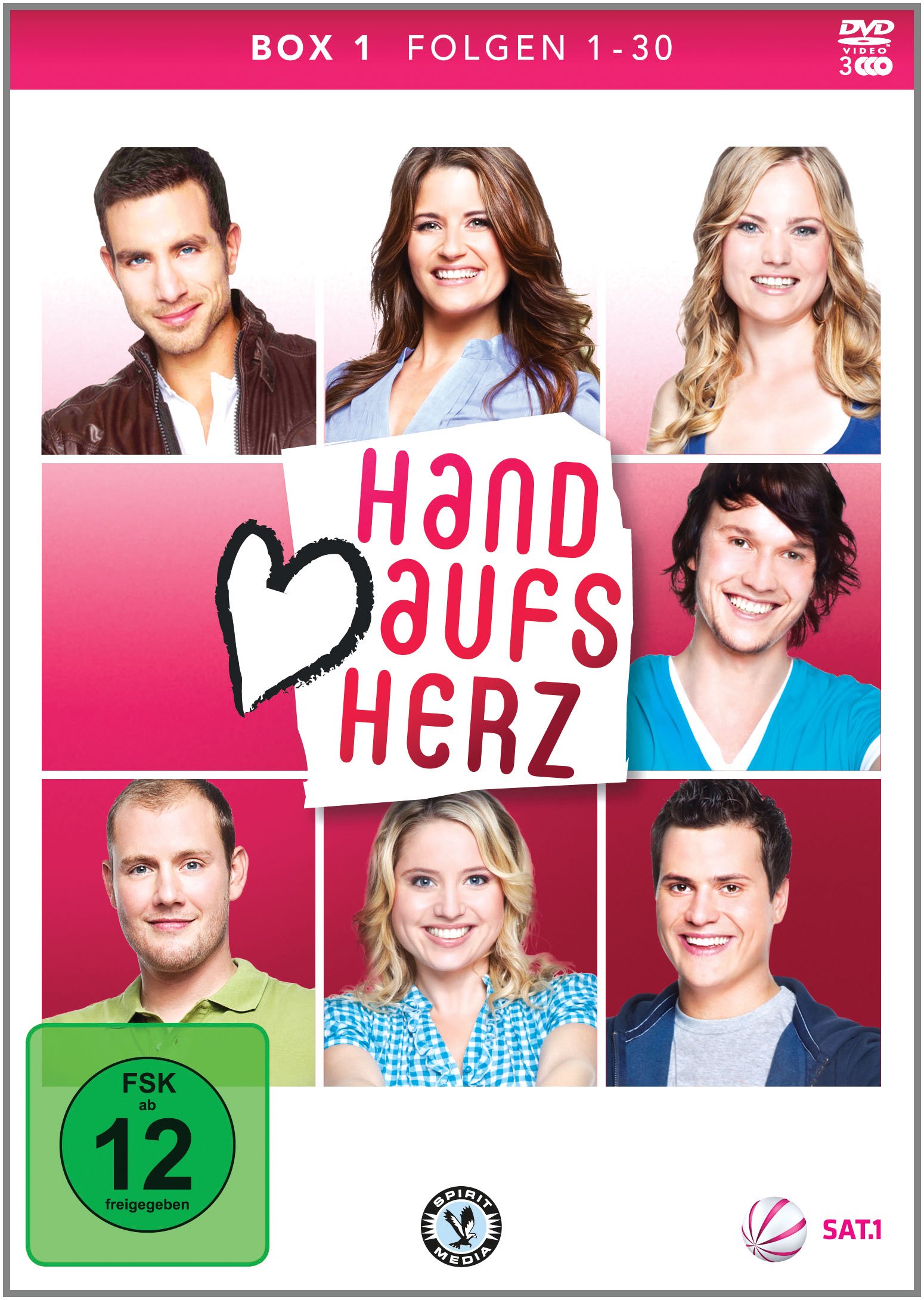 Hand aufs Herz - Box 1/Folge 1-30 [3 DVDs]