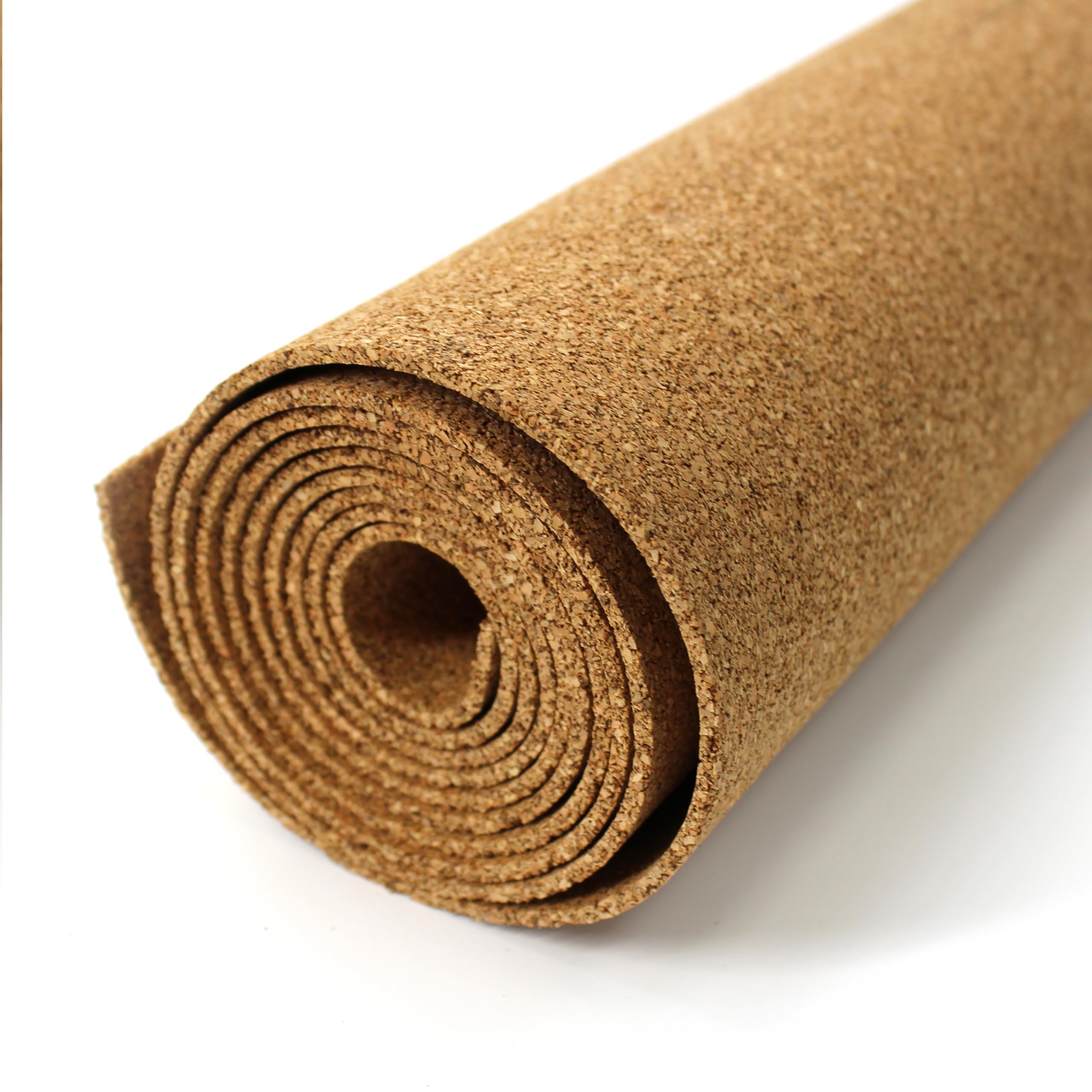flipside products cork roll 439 x 2439 x 3mm - diy bulletin board wall accent cork board roll - environmentally friendly self-healing cork