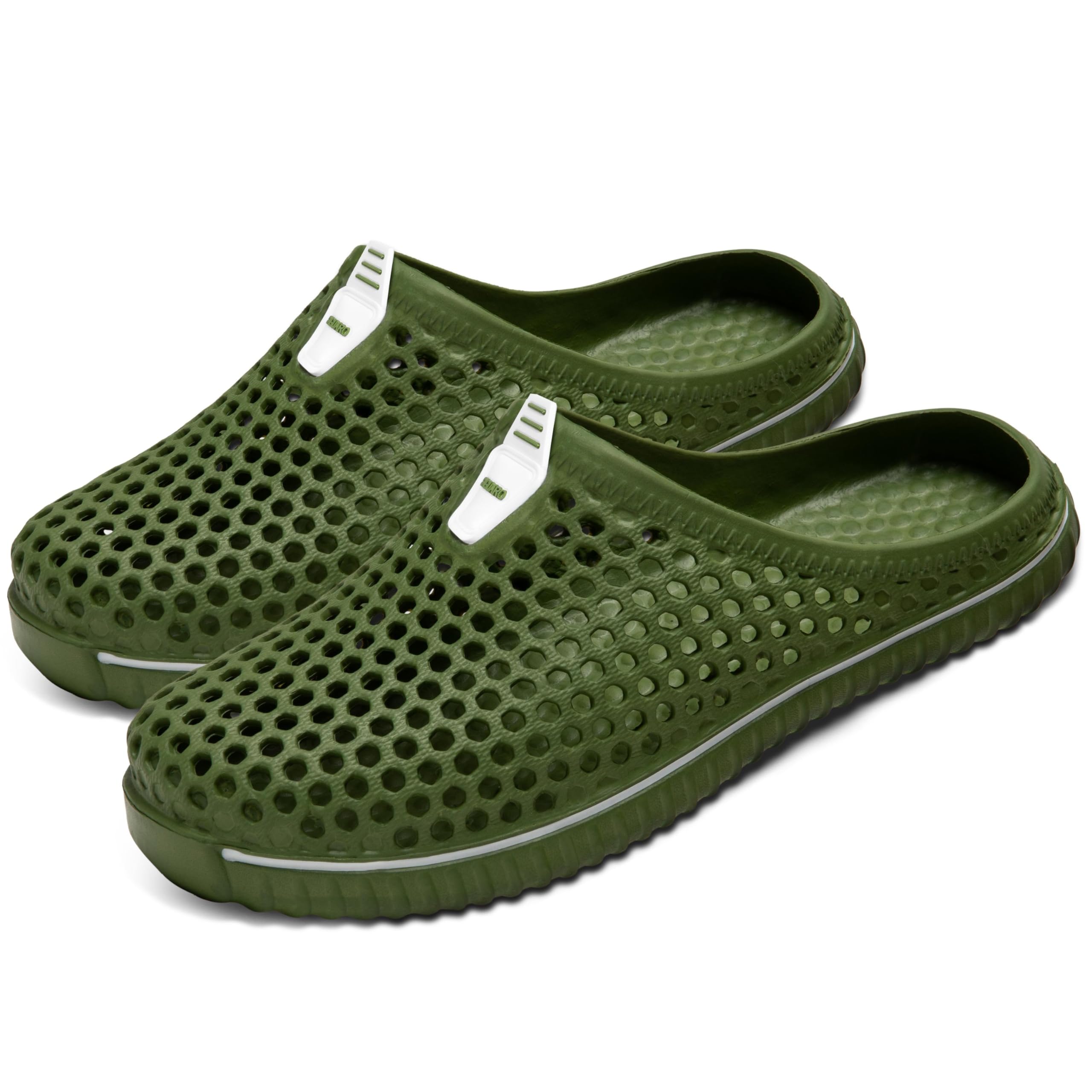 SAGUARO Uomo Donna Spiaggia Traspirante Pantofole Leggero Flessibile Estate Sandali Anti-scivoloso Unisex Clogs Piscina Slippers 36-45EU