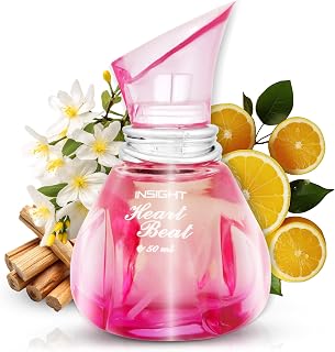 INSIGHT Heart Beat Eau De Parfum | Floral Fruity | Fresh and Elegant | Long Lasting for Everyday Use - 50 ml Price In India