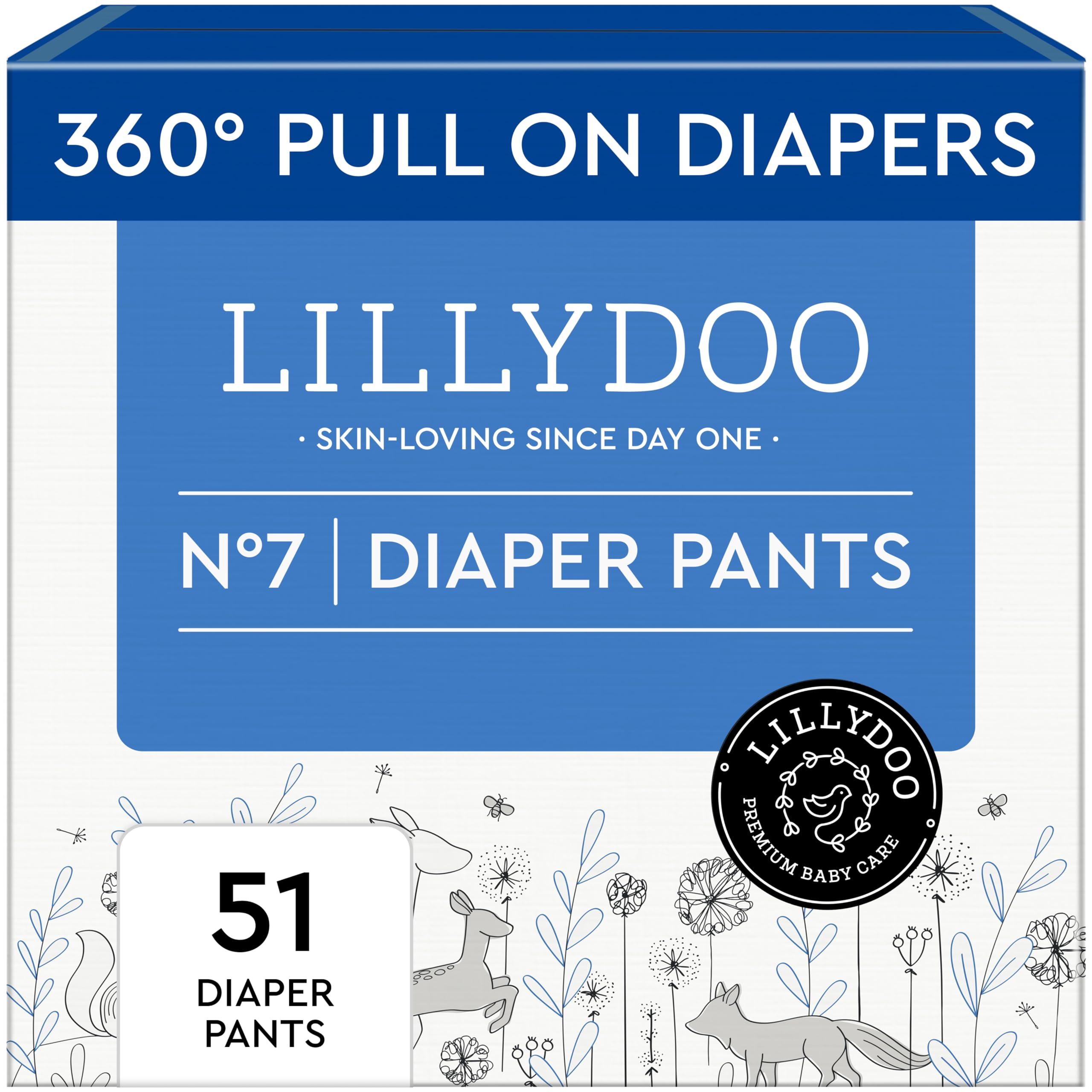 Amazon.com: LILLYDOO Diaper Pants Toddlers - Size 7 (33+ lbs