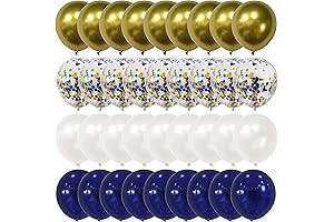 Royal and Gold 100pc Balloon Pack
