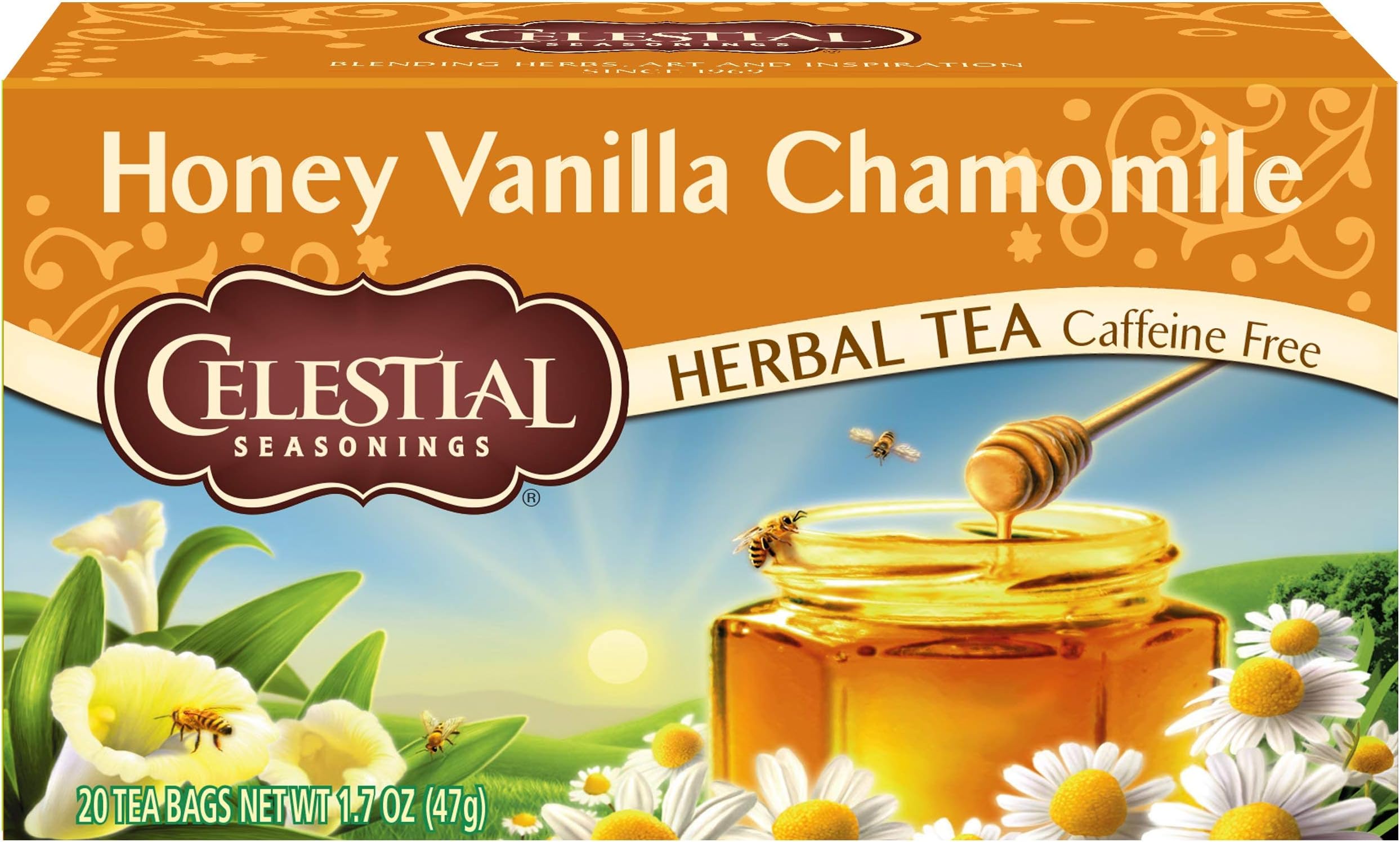 Herbal Tea, Honey Vanilla Chamomile, 20 Count
