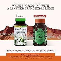 Vista 2 de Herbs Etc. ChlorOxygen Concentrado de clorofila – Ayuda a la circulación sanguínea saludable – Apoyo ambiental a gran altitud – Apoyo energético