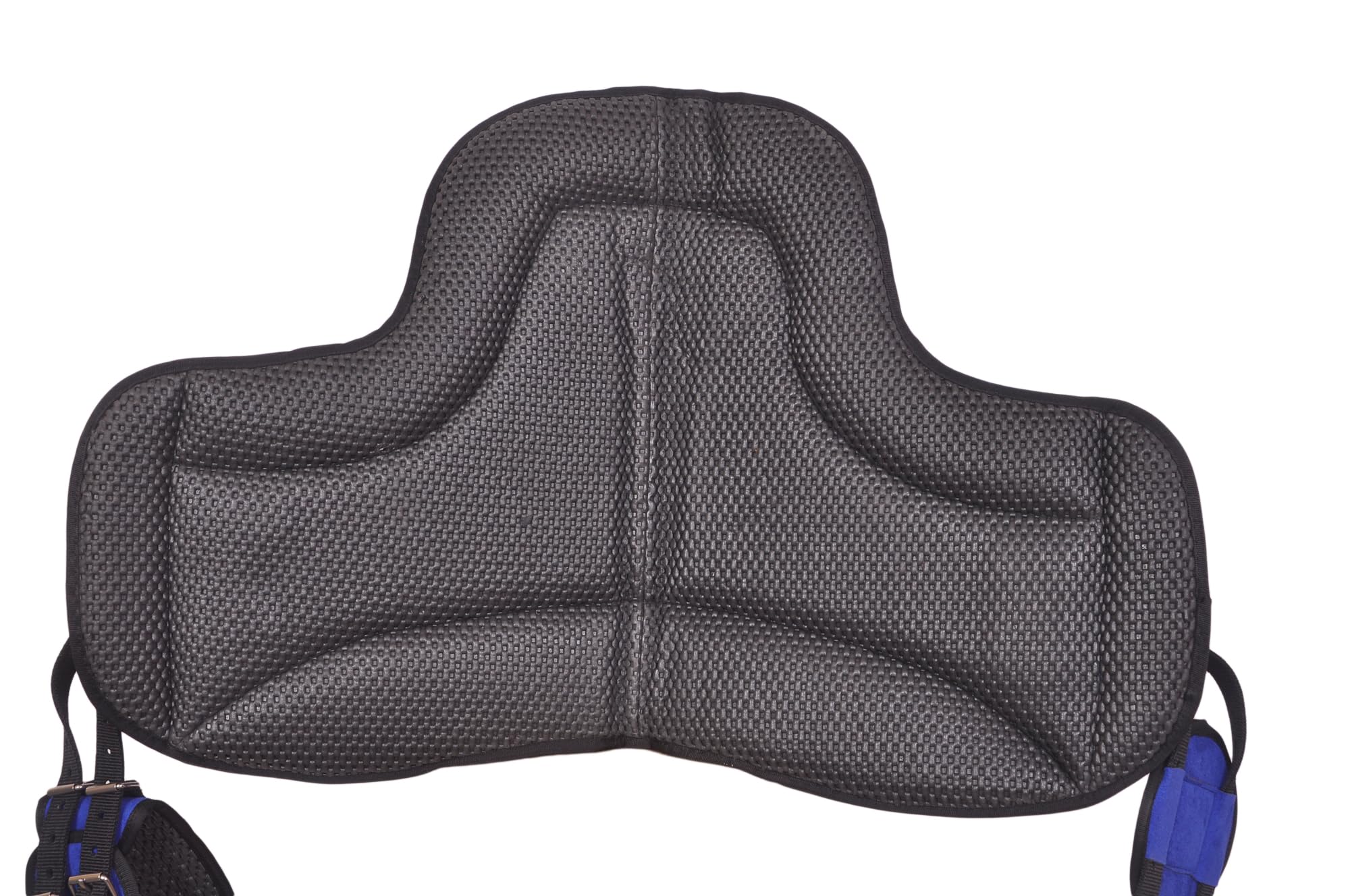 Coussin pour cheval avec sangle haute densité Noir/marron