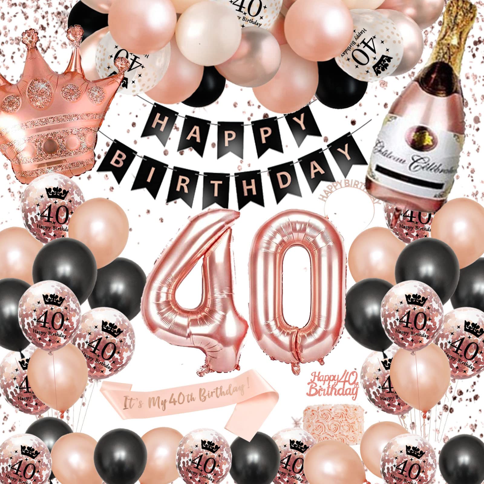 Cravatta Bianca Happium Happy 50 Birthday Tie Numero 50 Forniture Per Feste, Festa Per Età 50 Idee E Decorazioni Divertente Fascia Di Compleanno Rosso