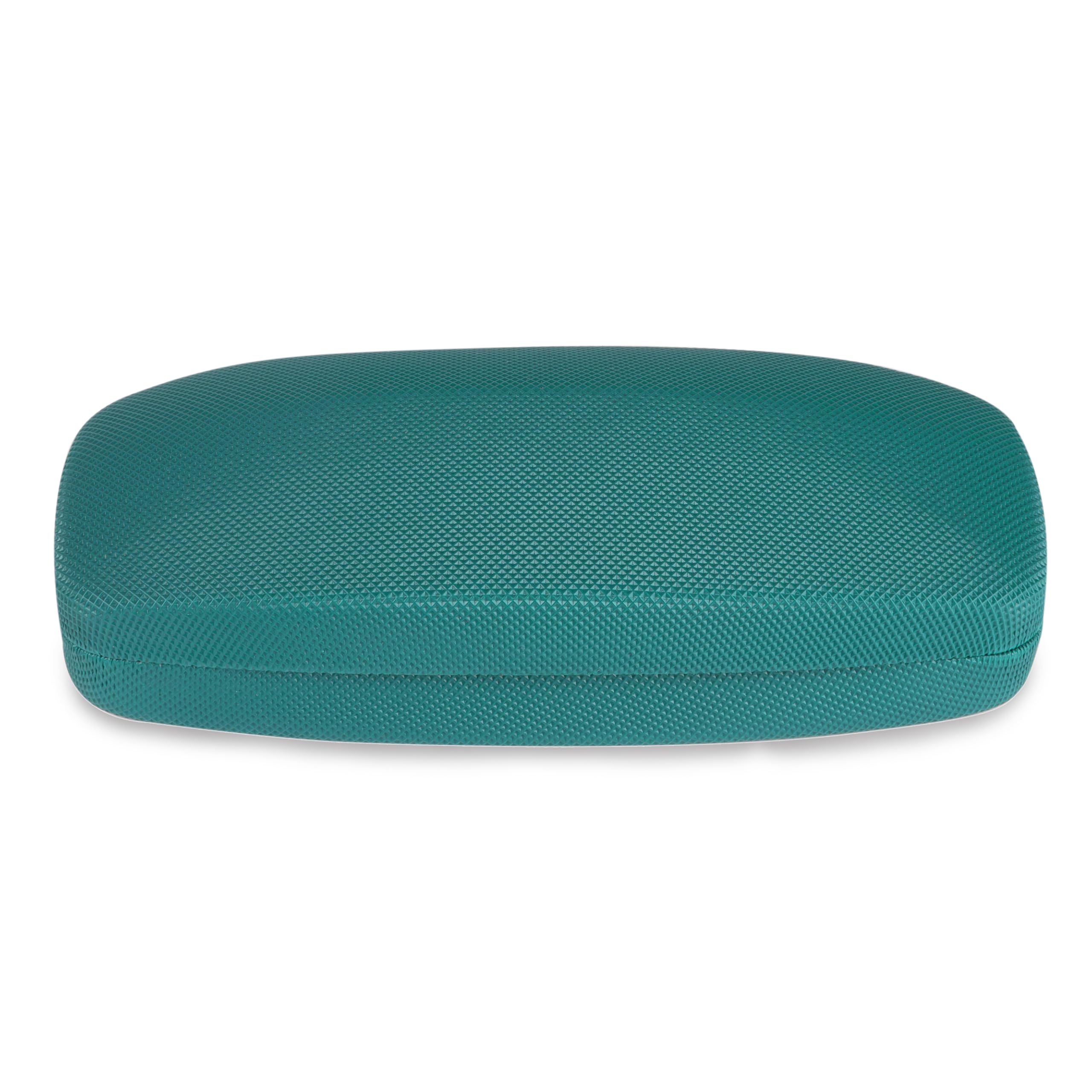 LAGO TERRA Protective Easy-Open Hard Shell Glasses Case - Dark Teal