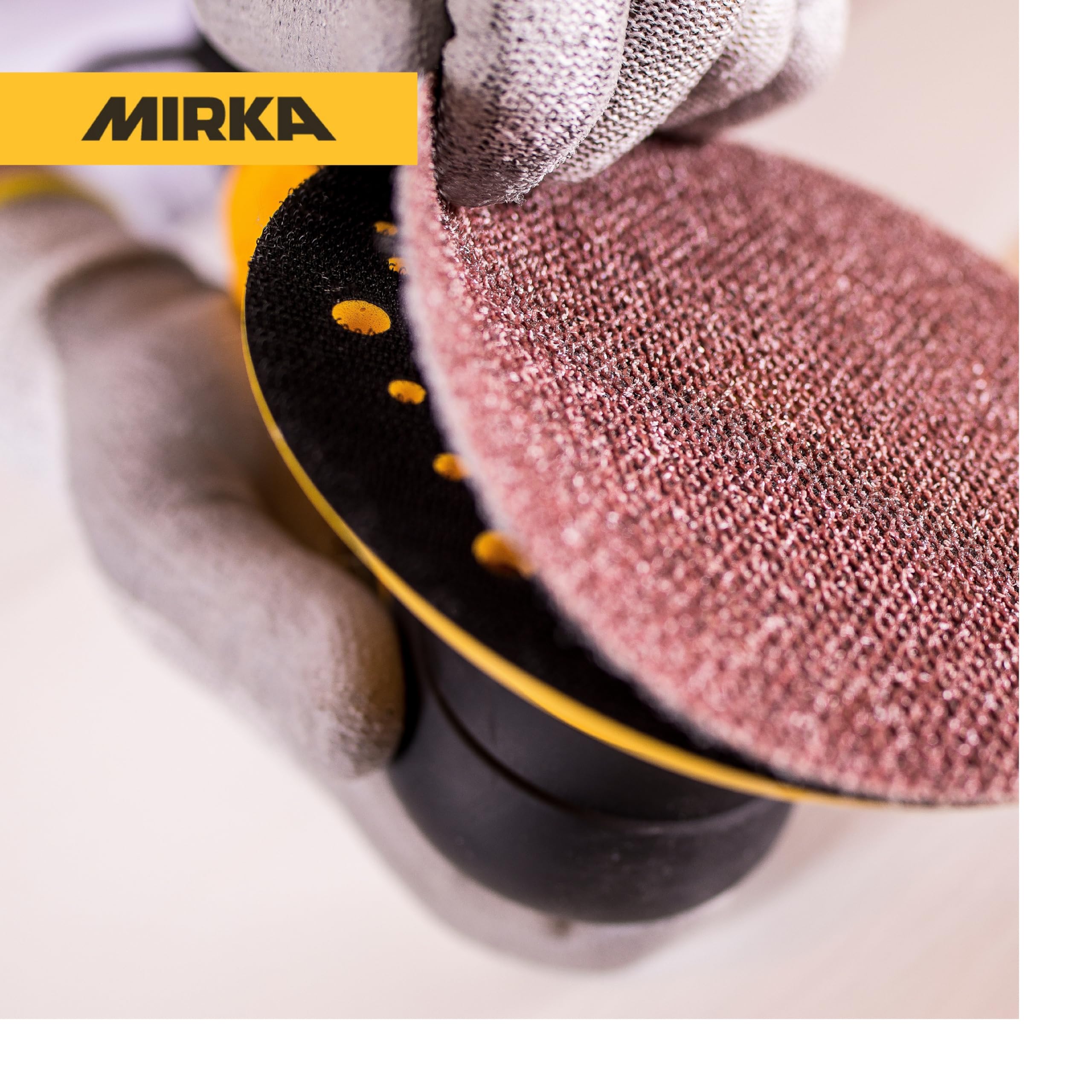 Mirka AH24102560 tarcze szlifierskie do Abranet Ace HD 150 mm, ziarnistość 60, brązowe, 150 mm, 25 sztuk