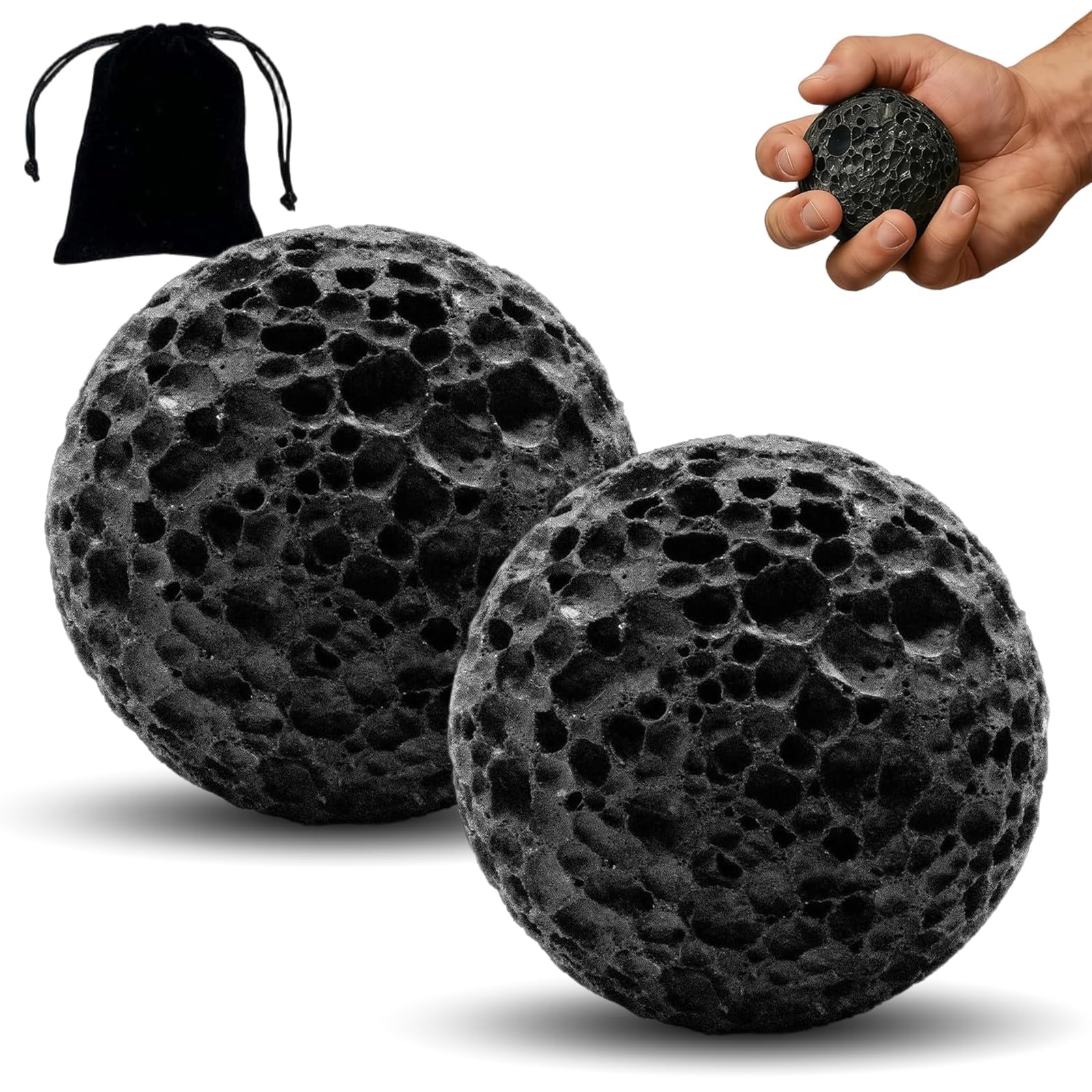 Moon Grip Balle de Callosités pour les Mains, Renforcement de la Prise en Main, Réduction de la Transpiration, Entraînement Fitness et Musculation
