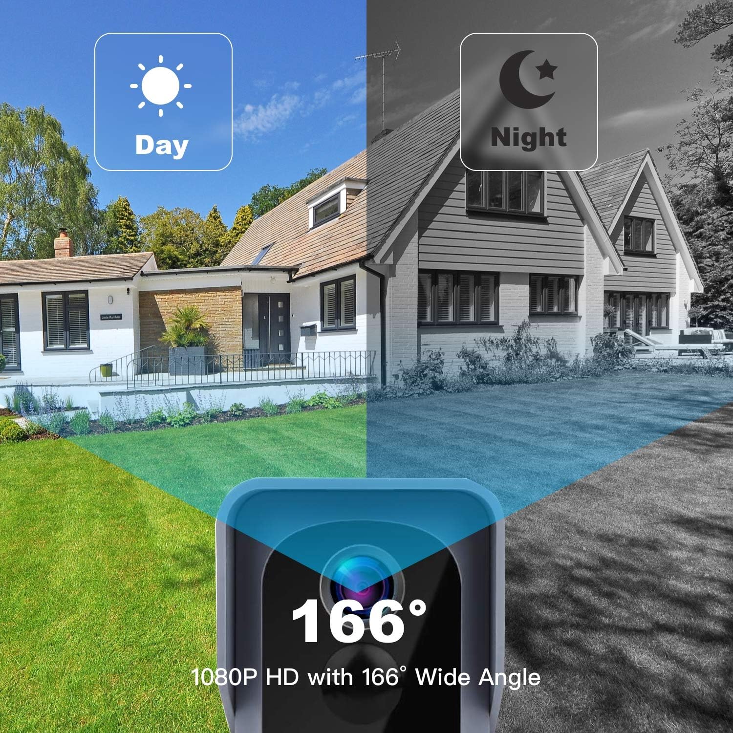 Review Discount WiFi Video Doorbell Camera, Agoal Wireless Doorbell Camera with Chime, 1080P HD Home Security Smart Doorbell Camera with 32GB SD Card Installed, 166° Wide Angle, PIR Motion Detector, Night Vision
