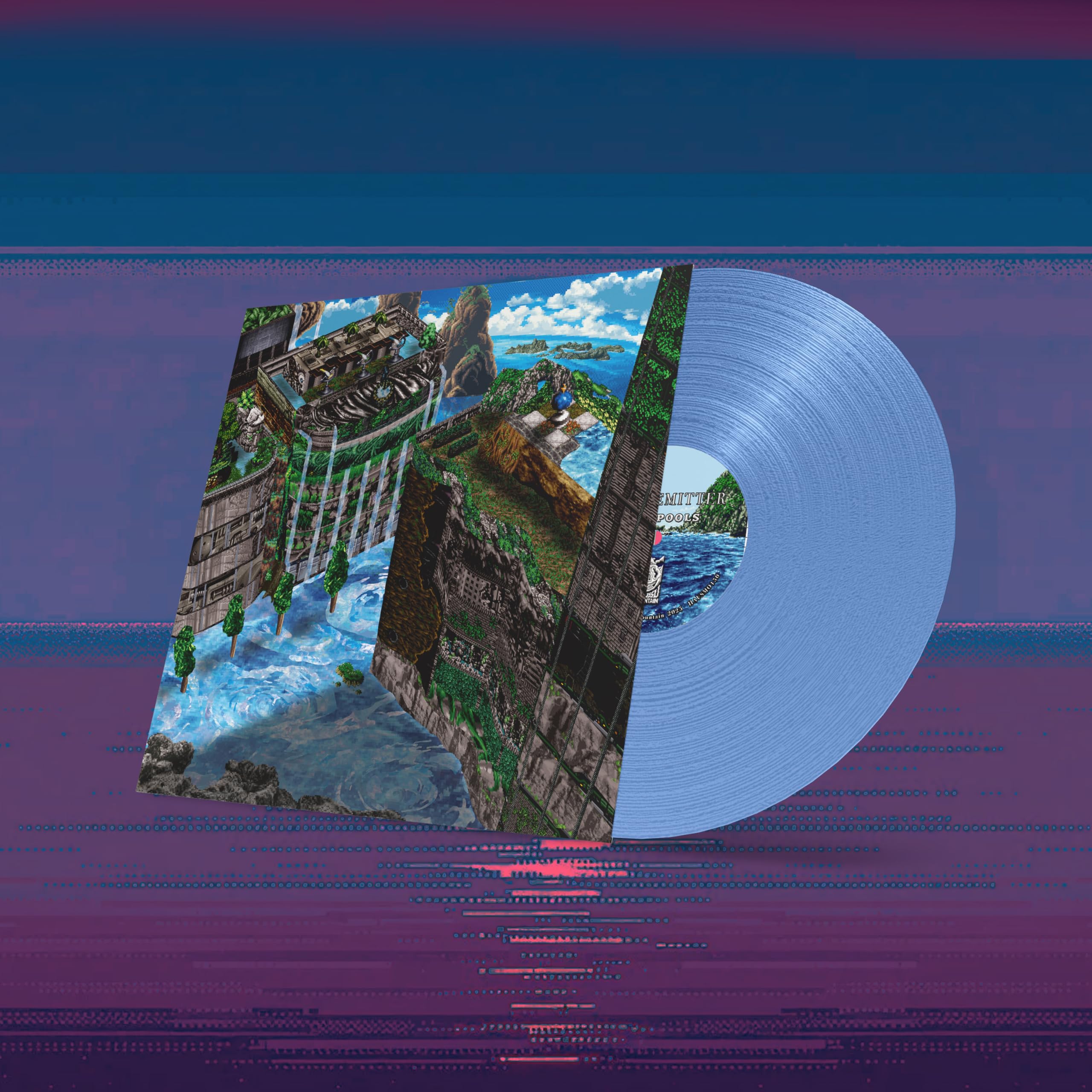 Pulse Emitter Tide Pools (clear Blue Vinyl) LP New 634457225565
