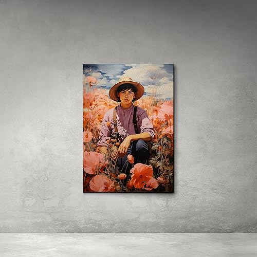 Miniatura 6 de Provence Blooms, Acrylic Iris Prints, Captivating Canvas Wall Art Celebrating the Beauty of Flowers, Canvas Prints, Wall Decor