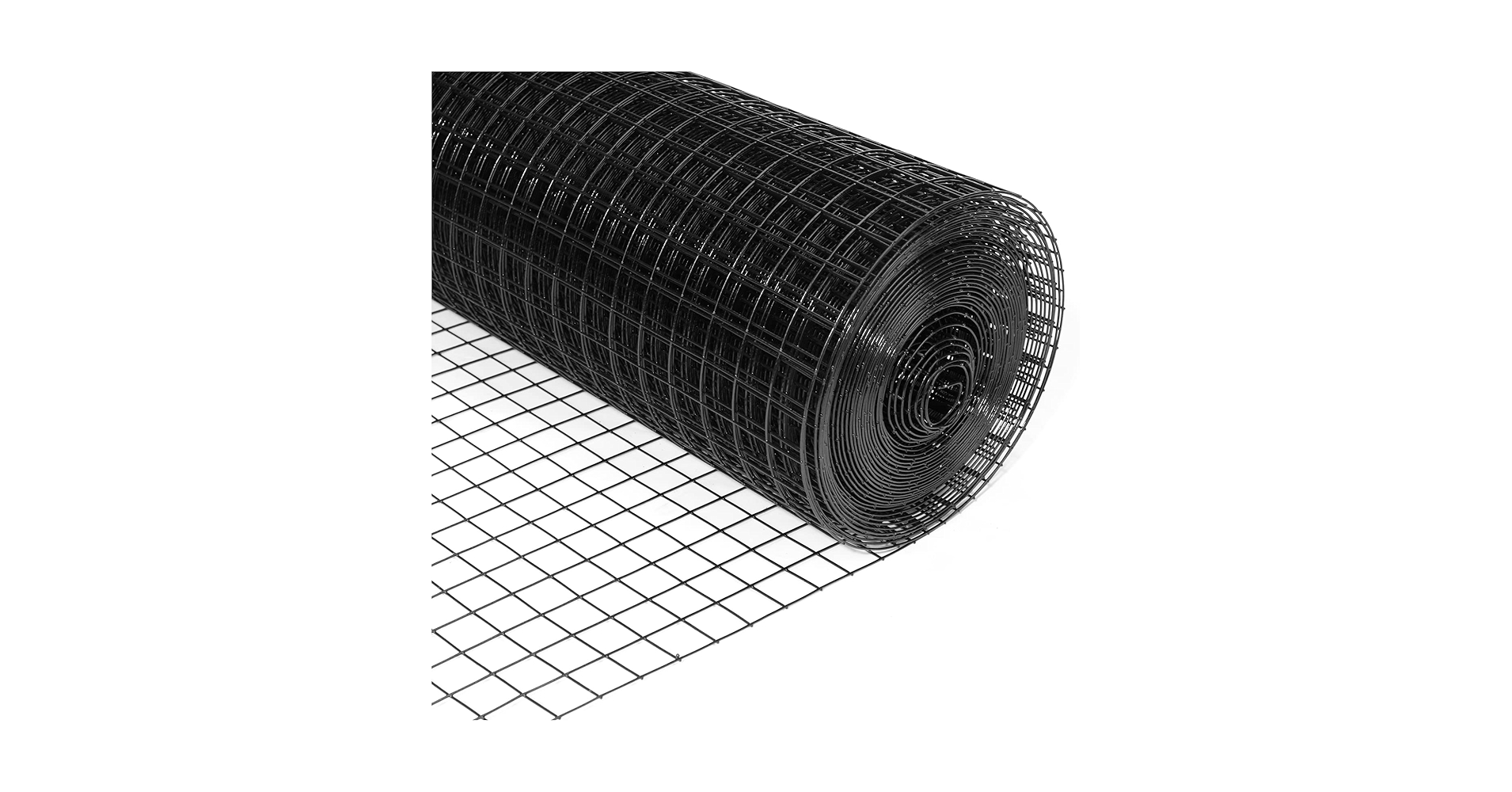 FORIMO 24'' x 50' 1/4inch Hardware Cloth 19 Gauge Black
