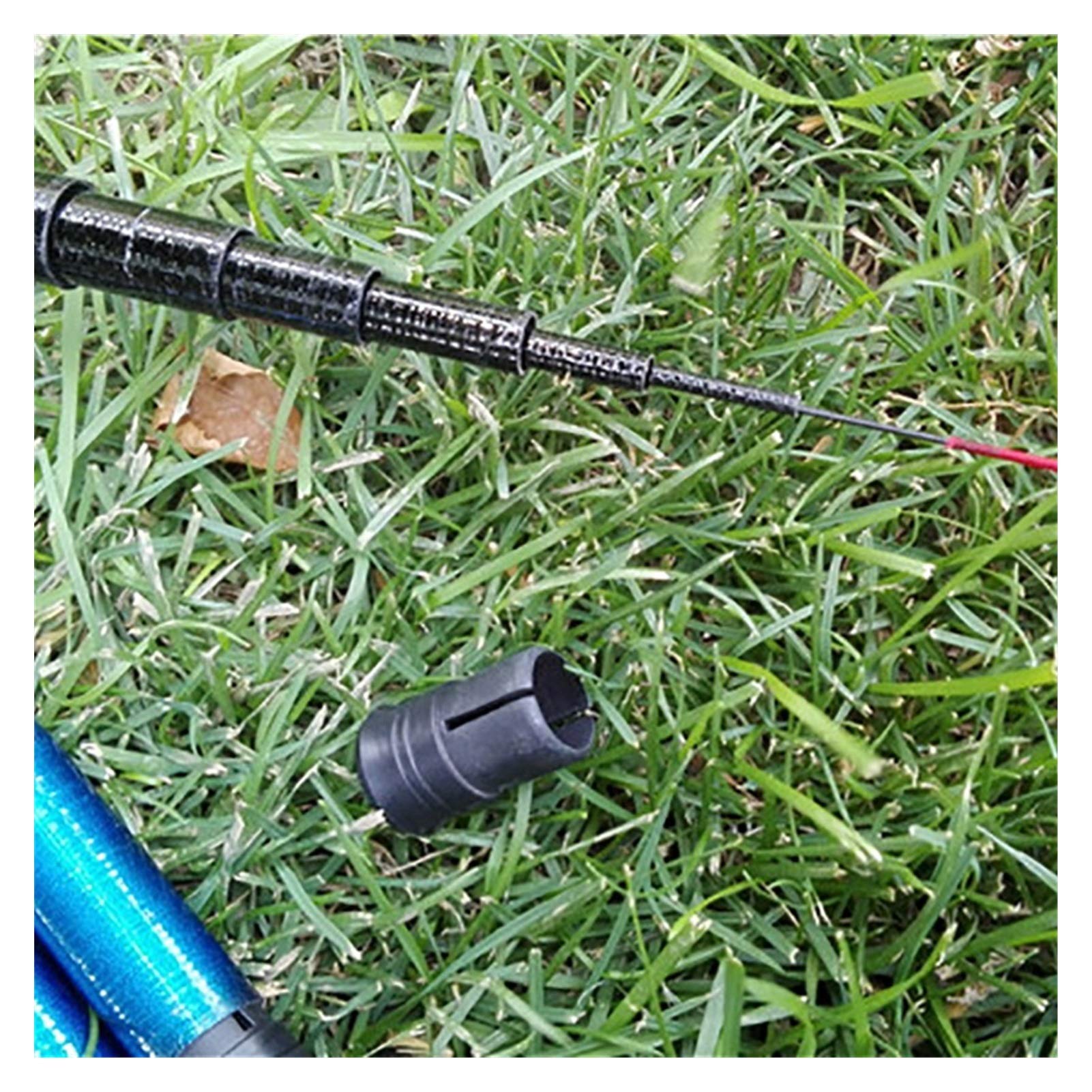 Canna da pesca ad alto tenore di carbonio 2.7M - 5.4M for la pesca canne telescopiche in fibra di carbonio da attrezzatura Accessori