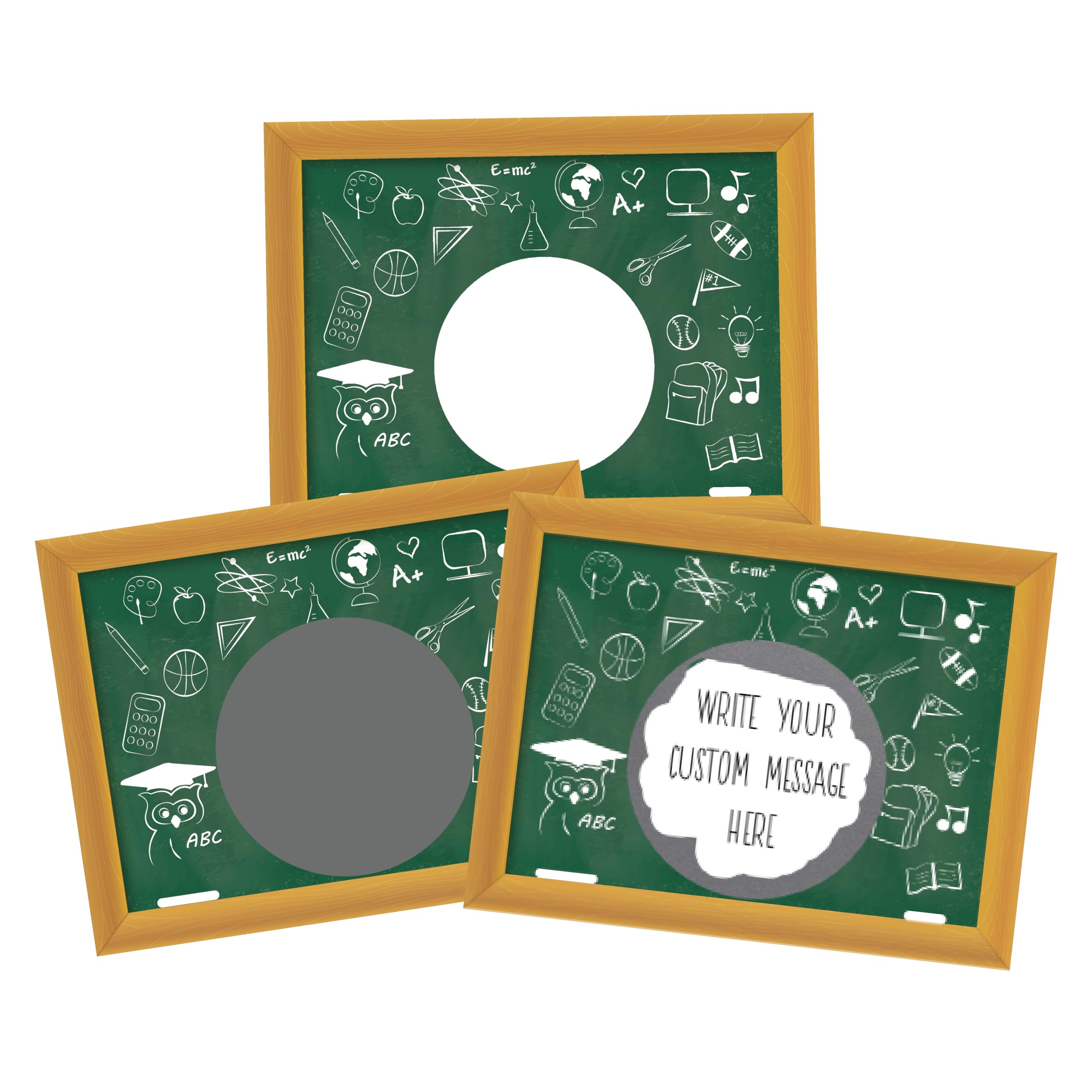 My Scratch Offs - 50 Pack Scratch Off Card Vintage Chalkboard DIY Make Your Own for Teacher Rewards, Classroom Supplies, Prizes and Games for Student