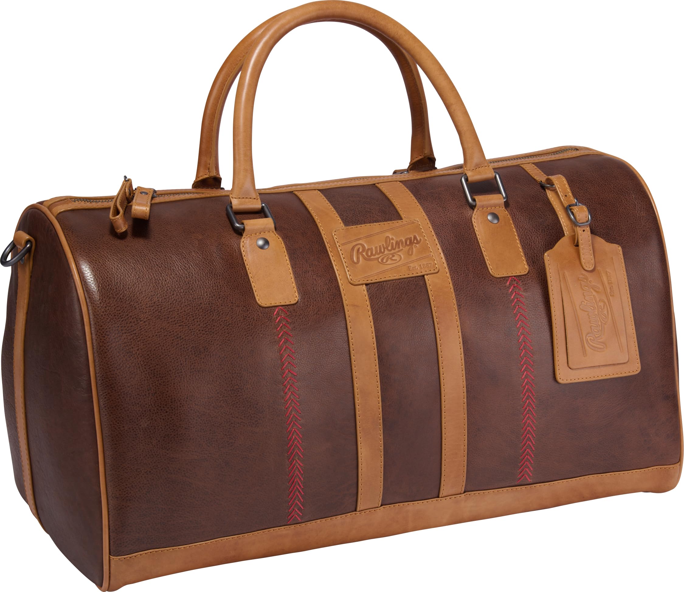 Rawlings | Leather Weekender Duffle Bag Collection | Genuine Leather | Multiple Styles & Colors