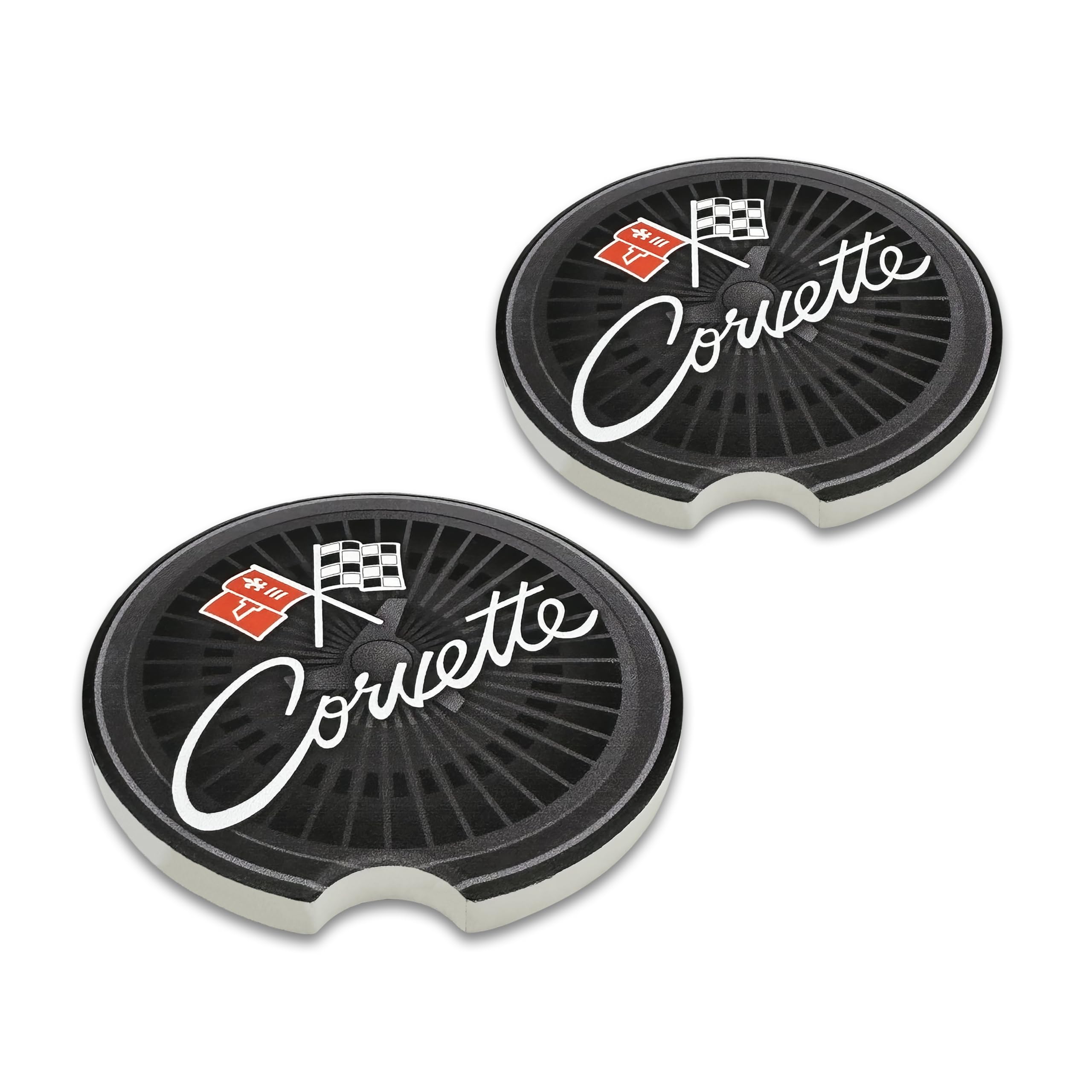 Dessous de verre Corvette C2 Elektroplate en céramique haut de gamme pour auto