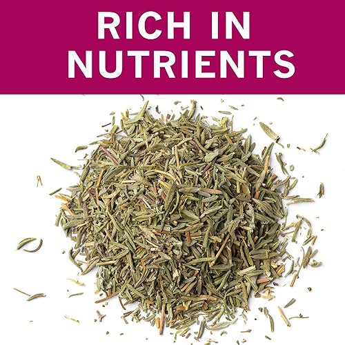 Miniatura 4 de SPICES VILLAGE Hojas secas de romero [4 oz] – Especias de romero secas naturales cortadas y tamizadas para cocinar y té, condimento mediterráneo