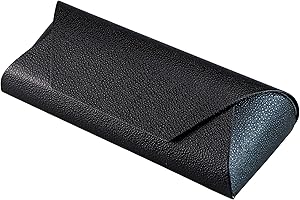 Lightweight and Elegant Leather Case for Glasses - Ultimate Protection for Your Valued Eyewear