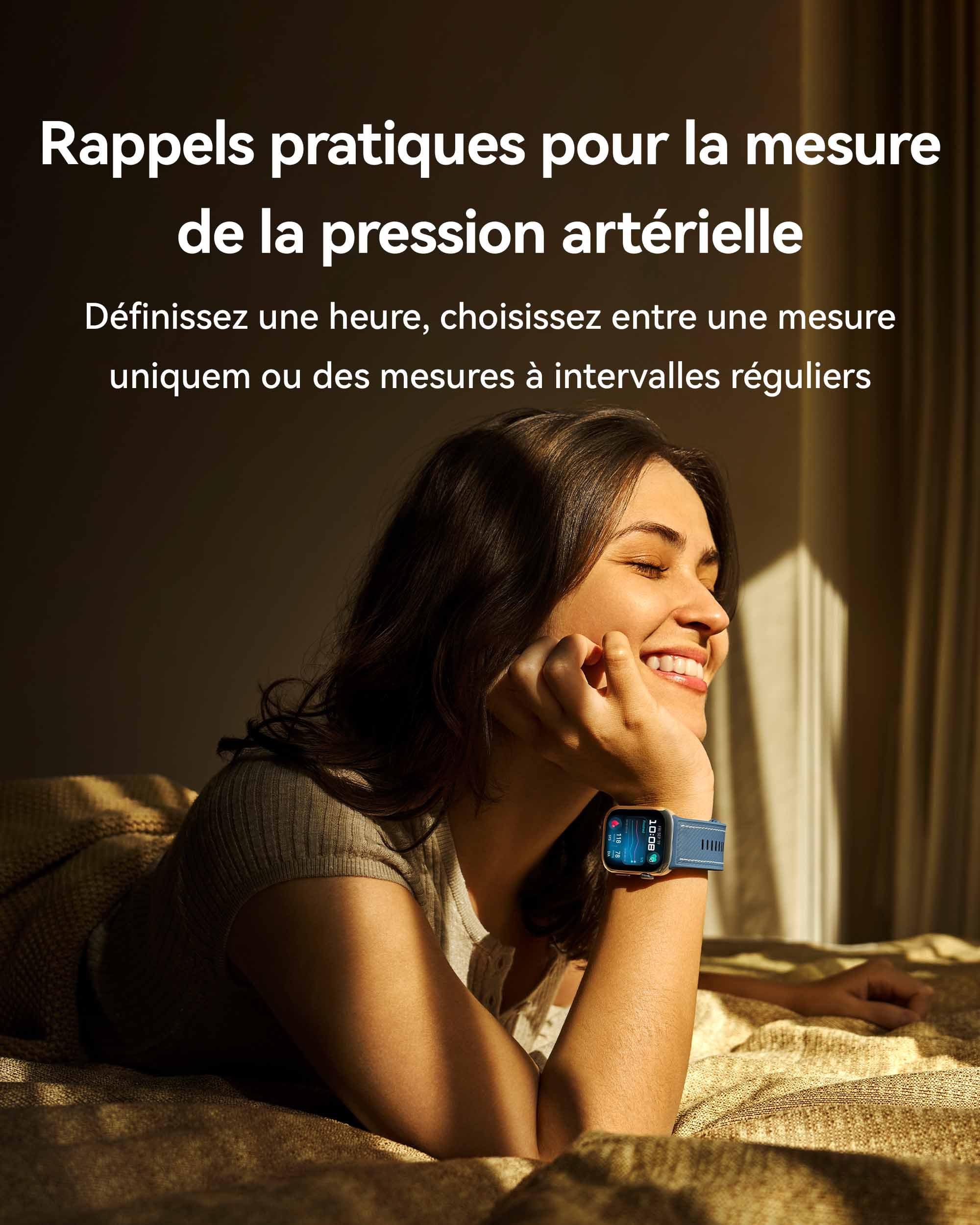 HUAWEI Watch D2, Montre Connectée, Analyse ECG, SpO2, iOS & Android, Noir | Mesure ambulatoire de la Pression artérielle, Surveillez fréquence Cardiaque, fréquence respiratoire, Design Fin et léger