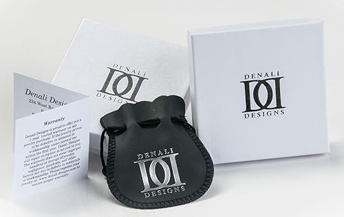 Miniatura 4 de Denali Designs Pulsera extragrande de eslabones en blanco, cruz o gancho de pescador de hombres